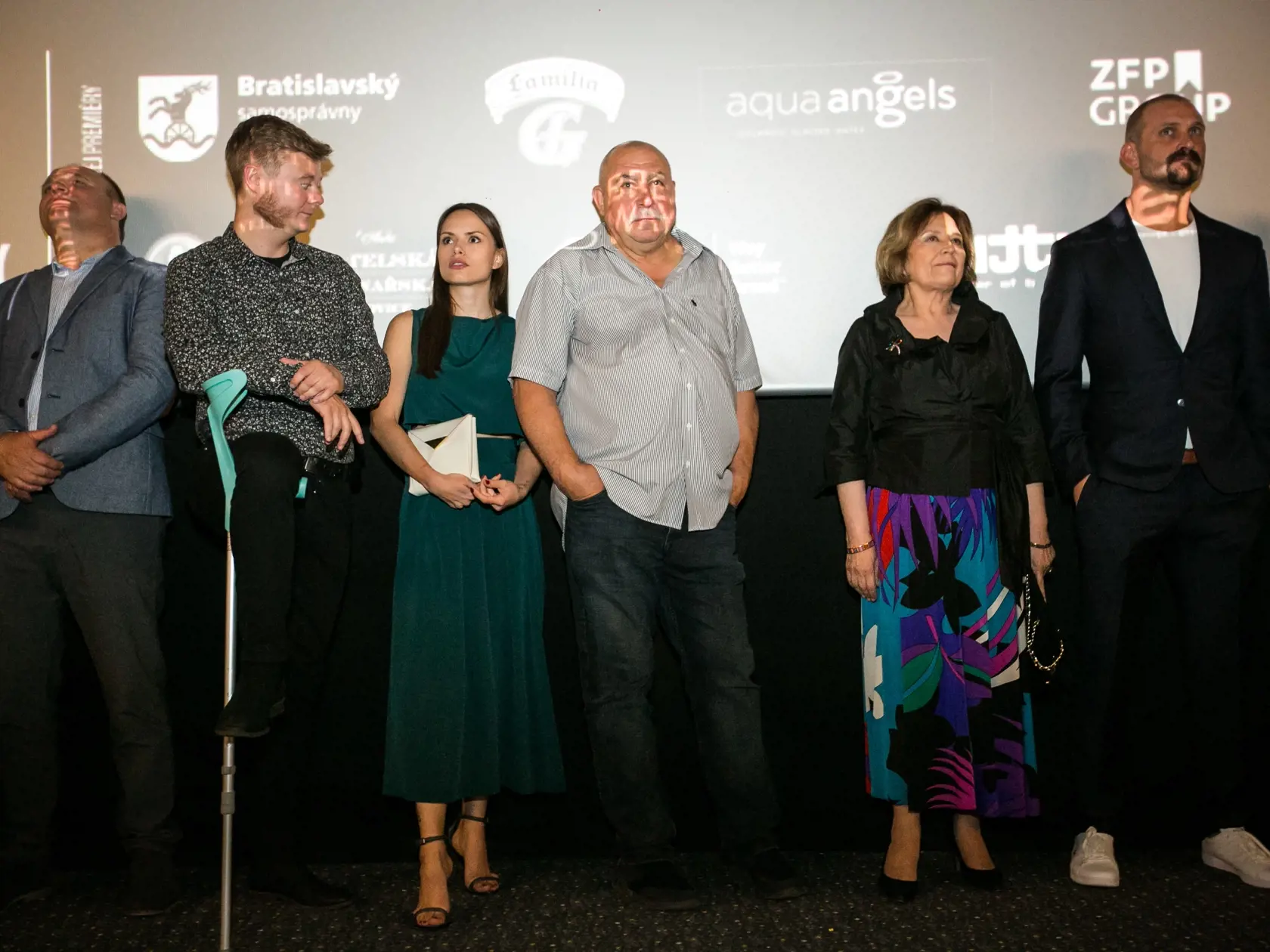 Kristína Kanátová na premiére filmu Čiara.