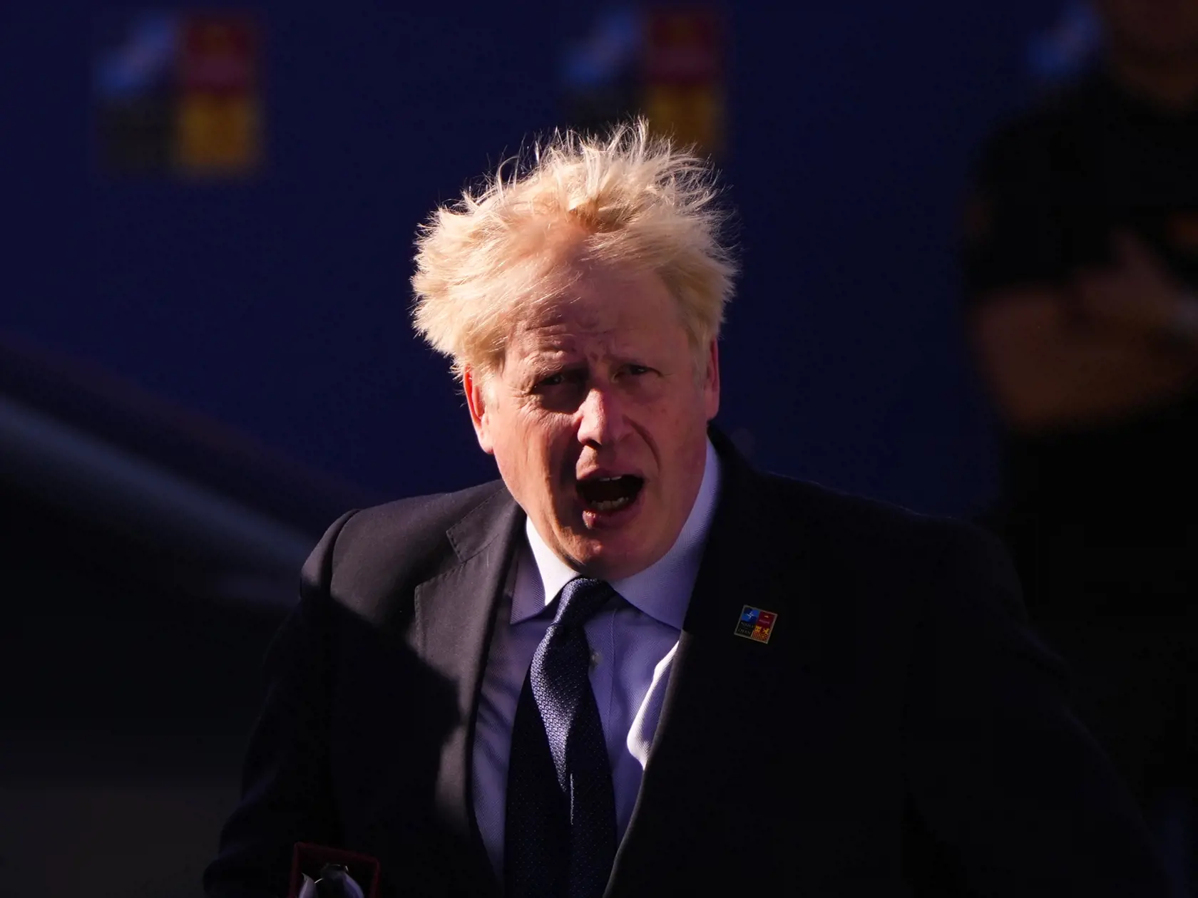 PK 18 Madrid - Britský premiér Boris Johnson prichádza na summit Severoatlantickej aliancie (NATO) v Madride 29. júna 2022. Lídri členských krajín NATO sa stretnú na summite, ktorý potrvá od 28. do 30. júna 2022. FOTO TASR/AP

British Prime Minister Boris Johnson arrives for the NATO summit in Madrid, Spain, on Thursday, June 30, 2022. North Atlantic Treaty Organization heads of state will meet for a NATO summit in Madrid from Tuesday through Thursday. (AP Photo/Manu Fernandez)