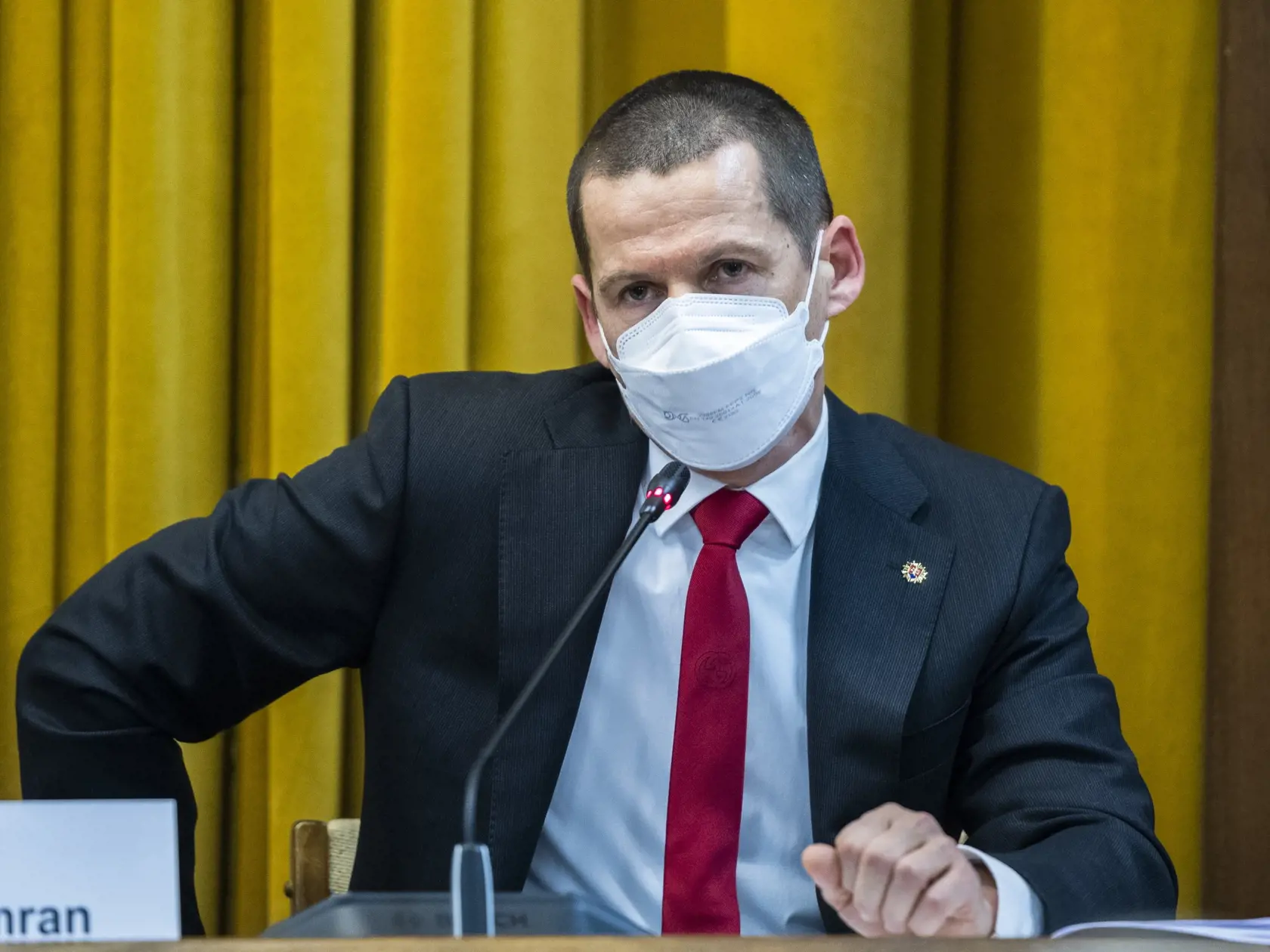 Na snímke prezident Policajného zboru SR Štefan Hamran.
