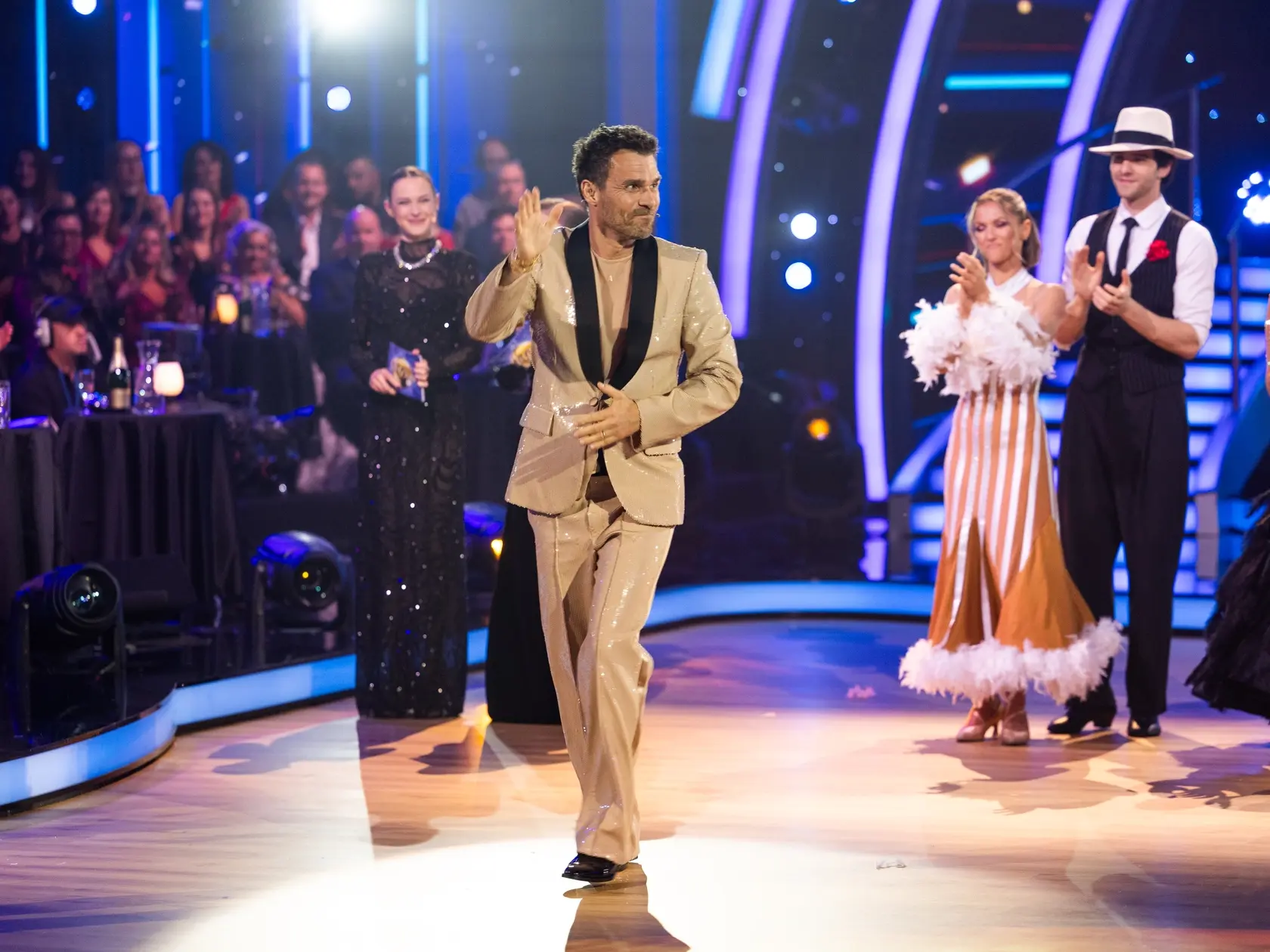 Porotca Leoš Mareš počas deviateho kola Let's dance 2025.