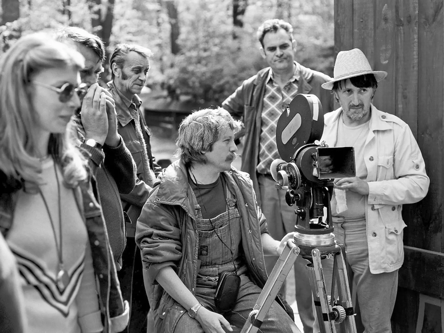 1985: Režisér pri nakrúcaní kultovej rozprávky Perinbaba.