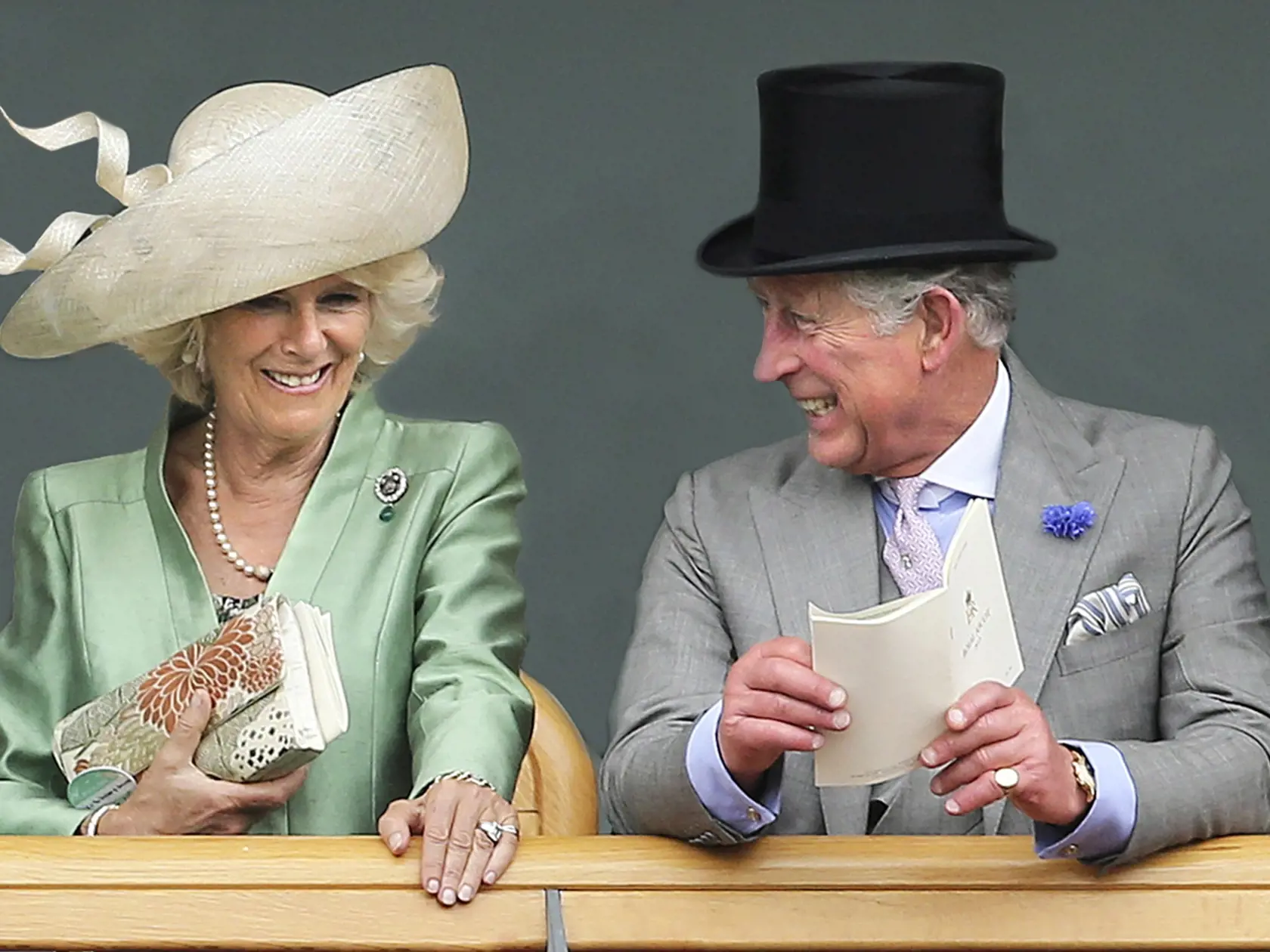 Royal Christmas Card - Prince Charles, Prince of Wales and Camilla, Duchess of Cornwall