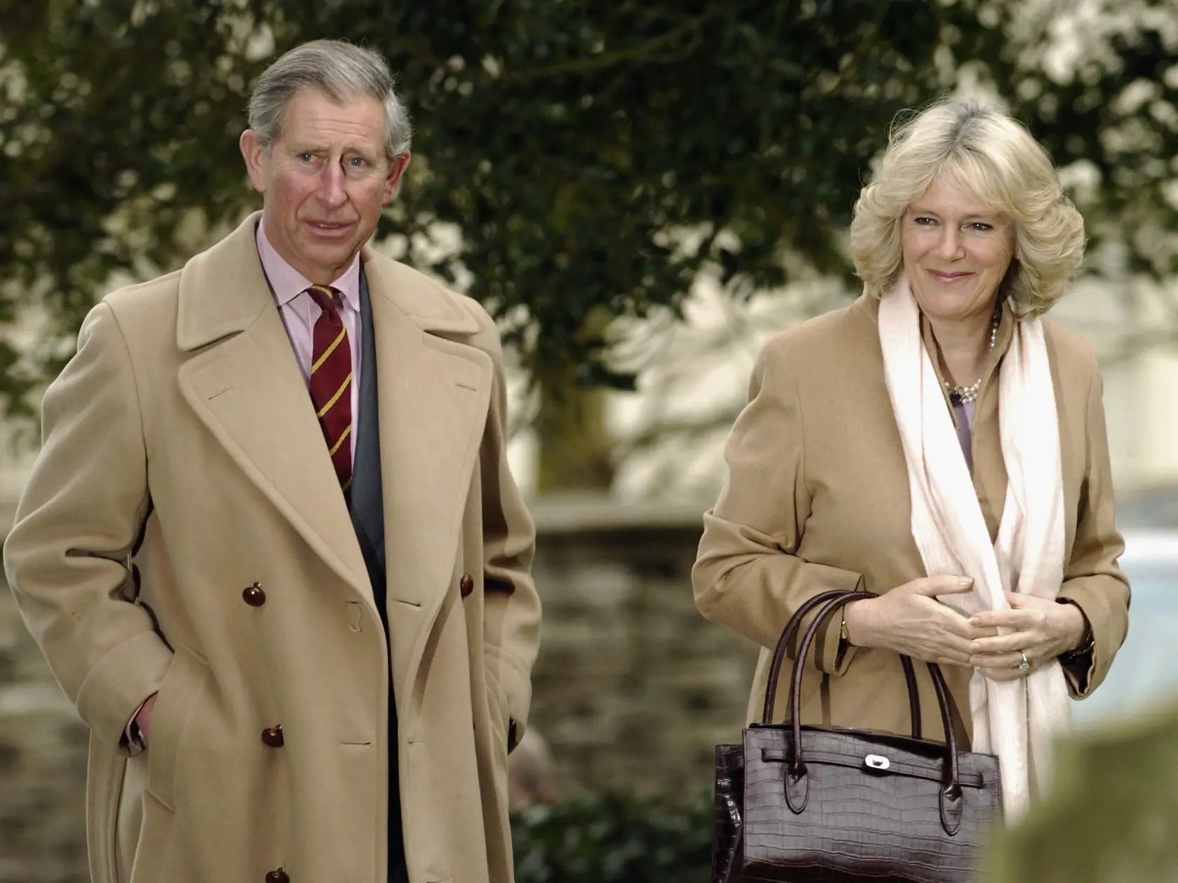 Charles And Camilla Attend Sunday Service