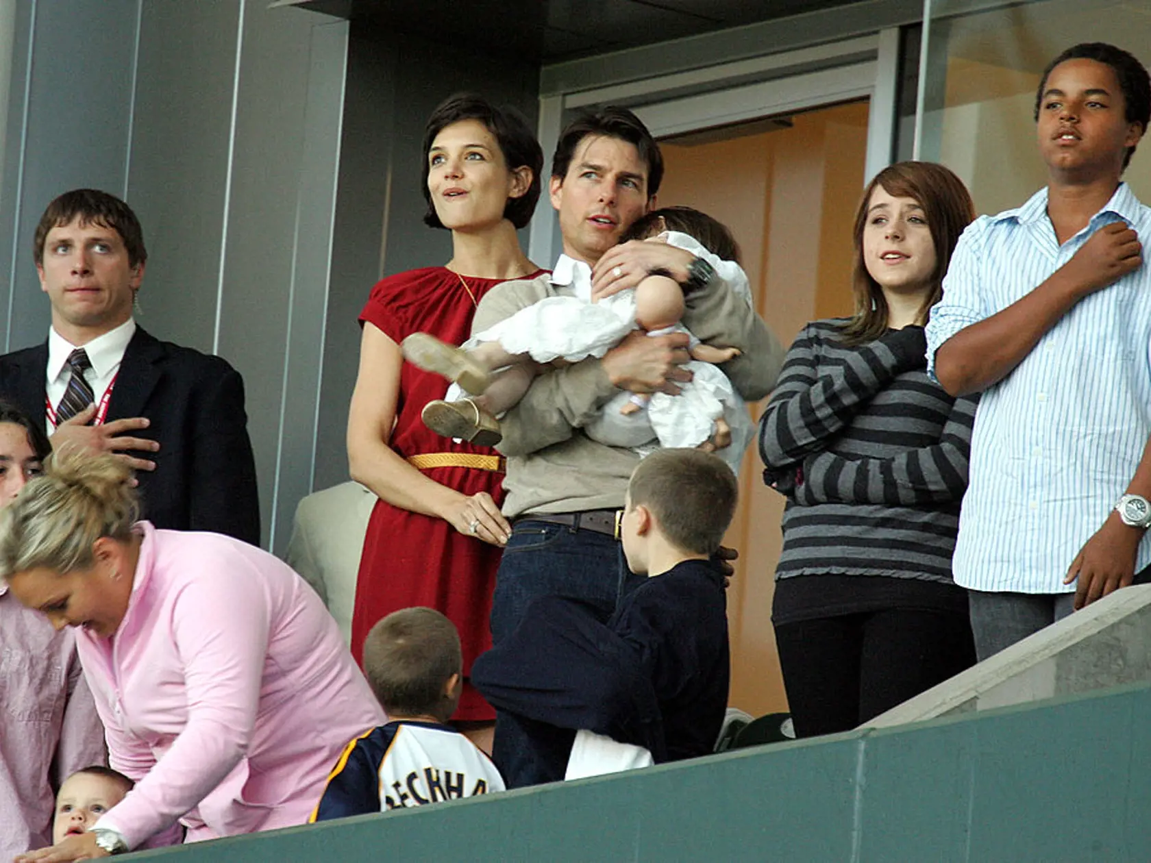 Tom Cruise, Katie Holmes a ich dcérka Suri