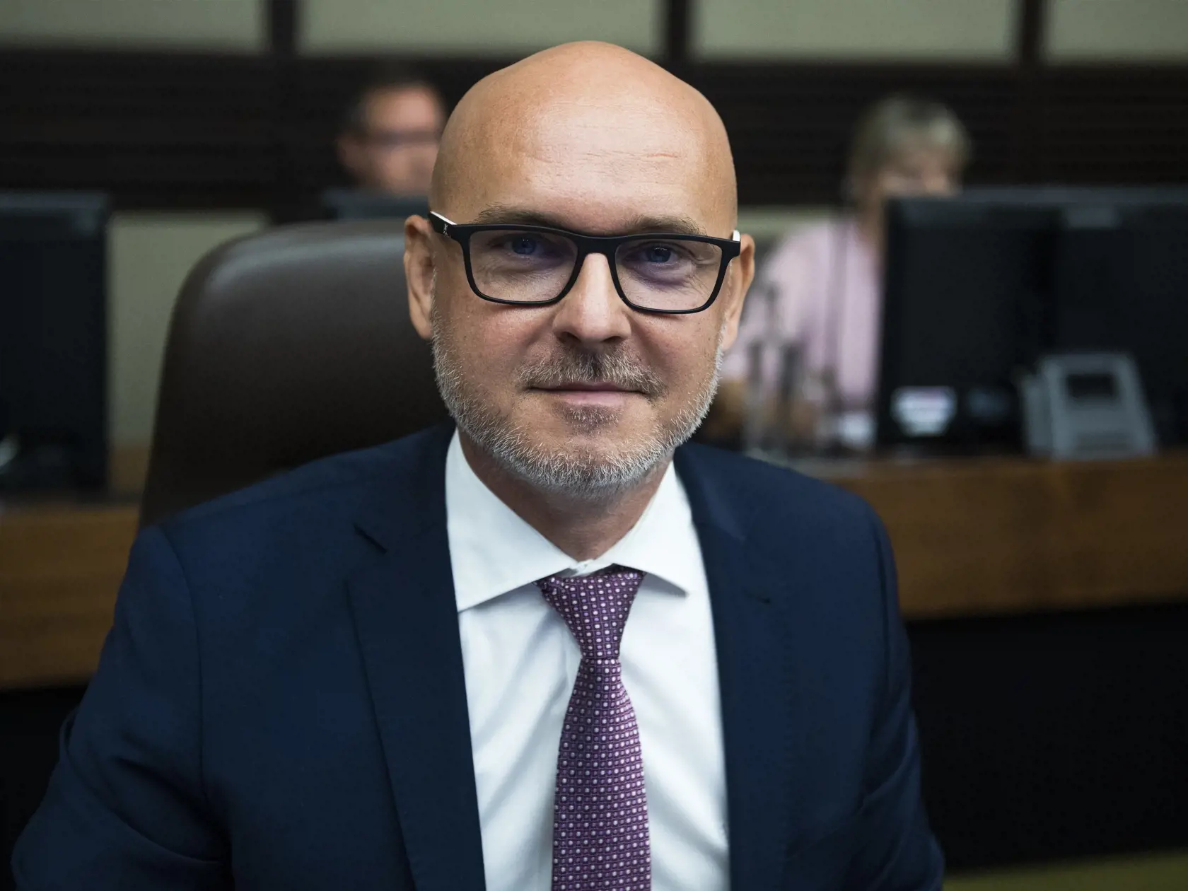 Na snímke minister školstva, vedy, výskumu a športu SR Branislav Gröhling (SaS) počas rokovania 86. schôdze vlády SR v Bratislave 22. júna 2022. FOTO TASR - Jaroslav Novák