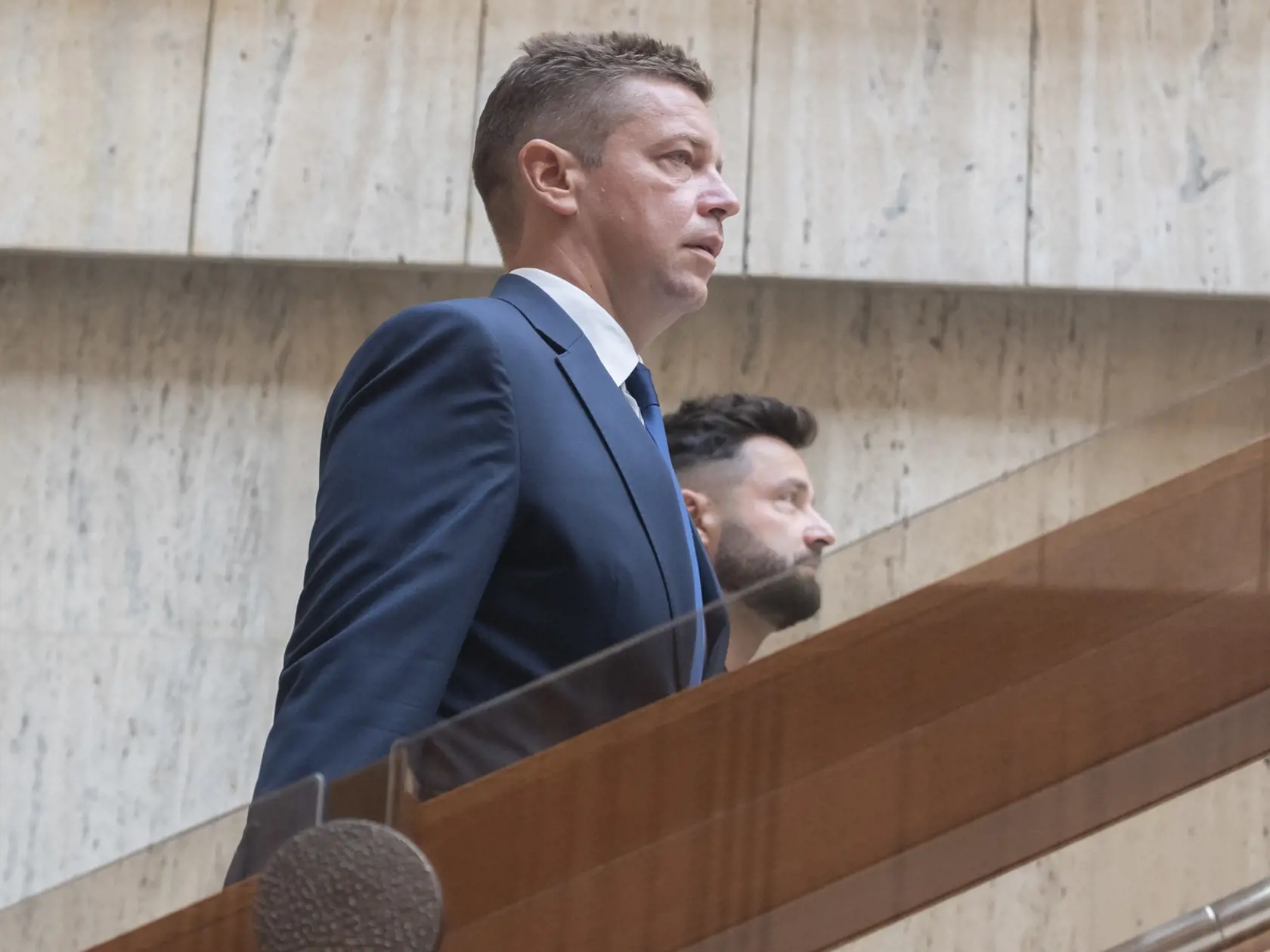Na snímke je minister dopravy a výstavby SR Andrej Doležal.