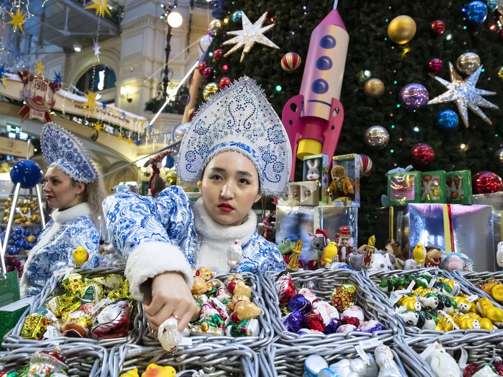 Nový rok a Vianoce v Rusku.