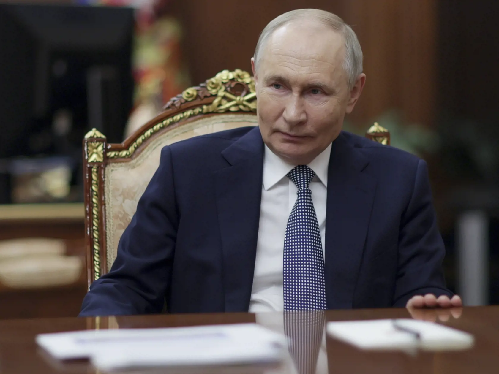 Ruský prezident Vladimir Putin.