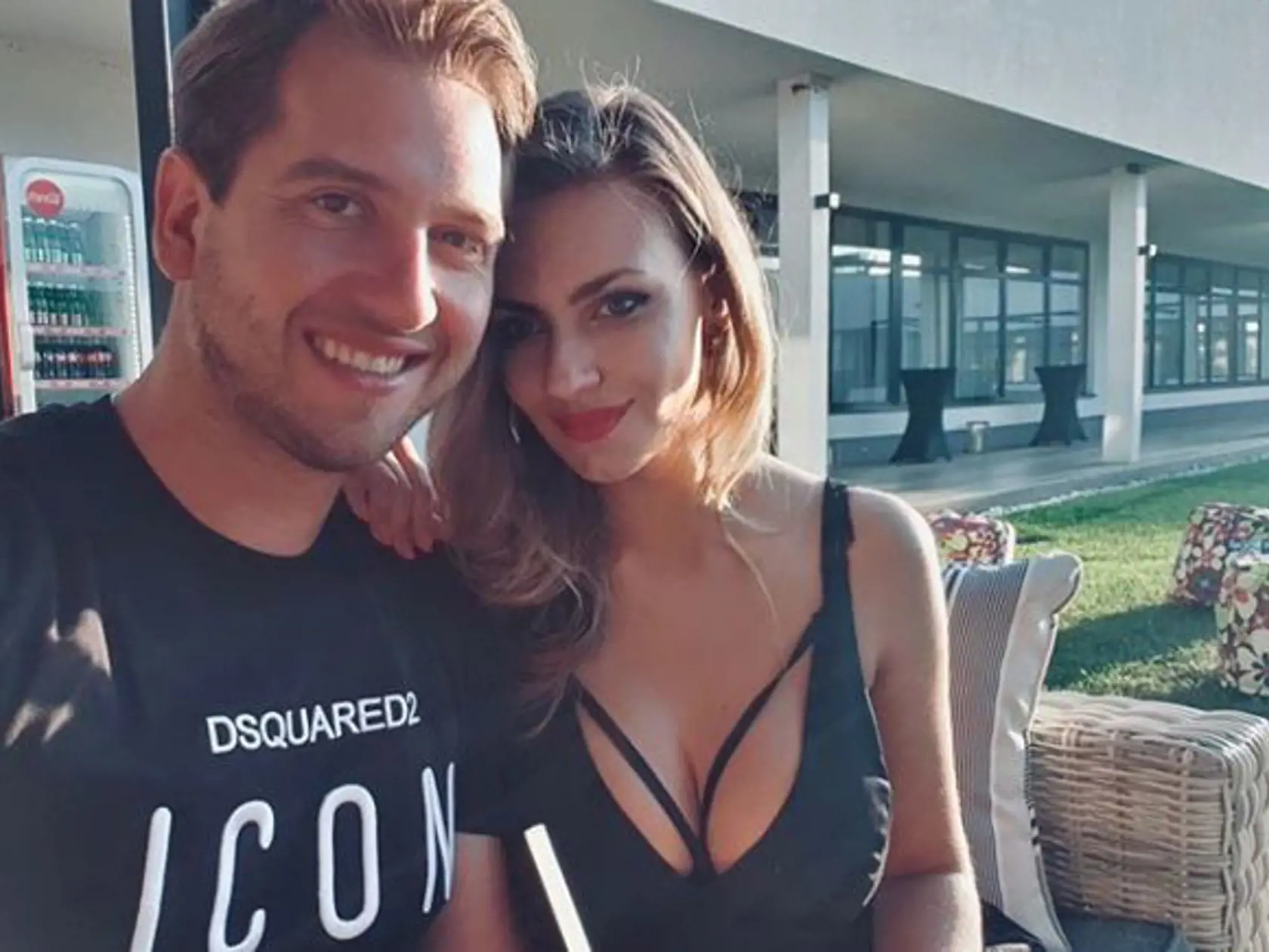 Samuel Tomeček s dnes už manželkou.