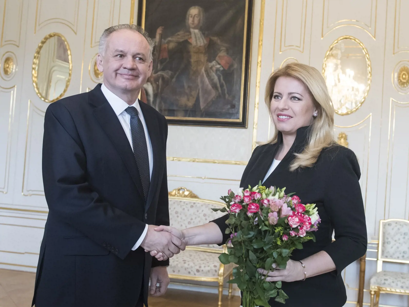 Andrej Kiska a Zuzana Čaputová.