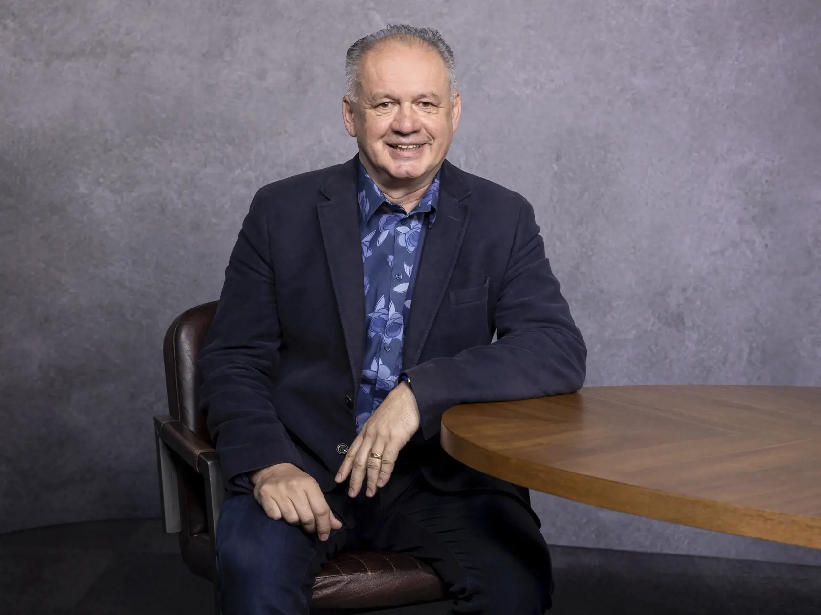 Andrej Kiska - bývalý prezident Slovenskej republiky počas rozhovoru pre denník Plus JEDEN DEŇ.