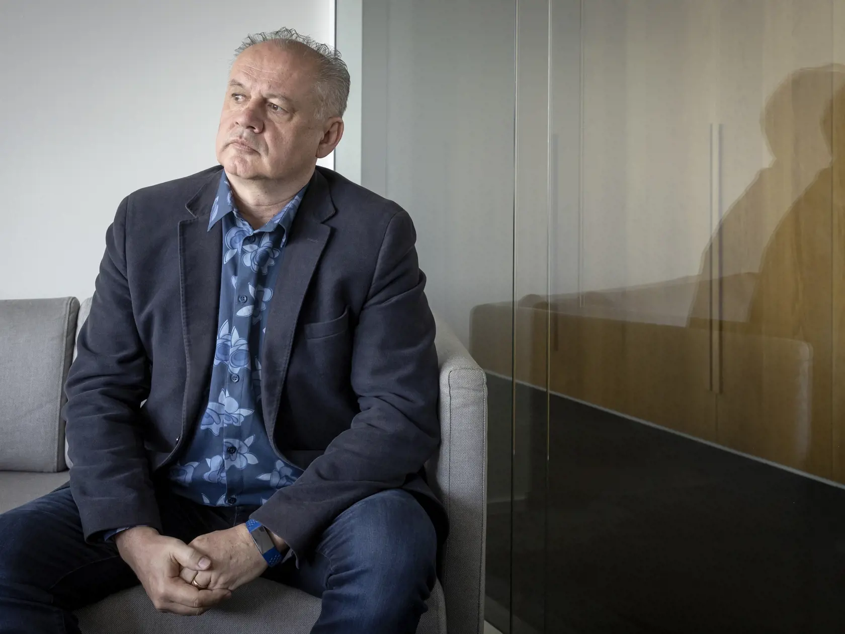 Andrej Kiska - bývalý prezident Slovenskej republiky počas rozhovoru pre denník Plus JEDEN DEŇ.