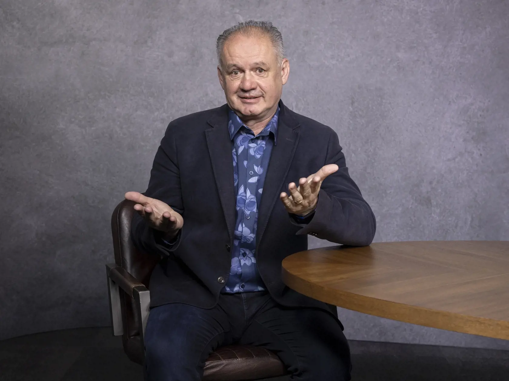 Andrej Kiska - bývalý prezident Slovenskej republiky počas rozhovoru pre denník Plus JEDEN DEŇ.