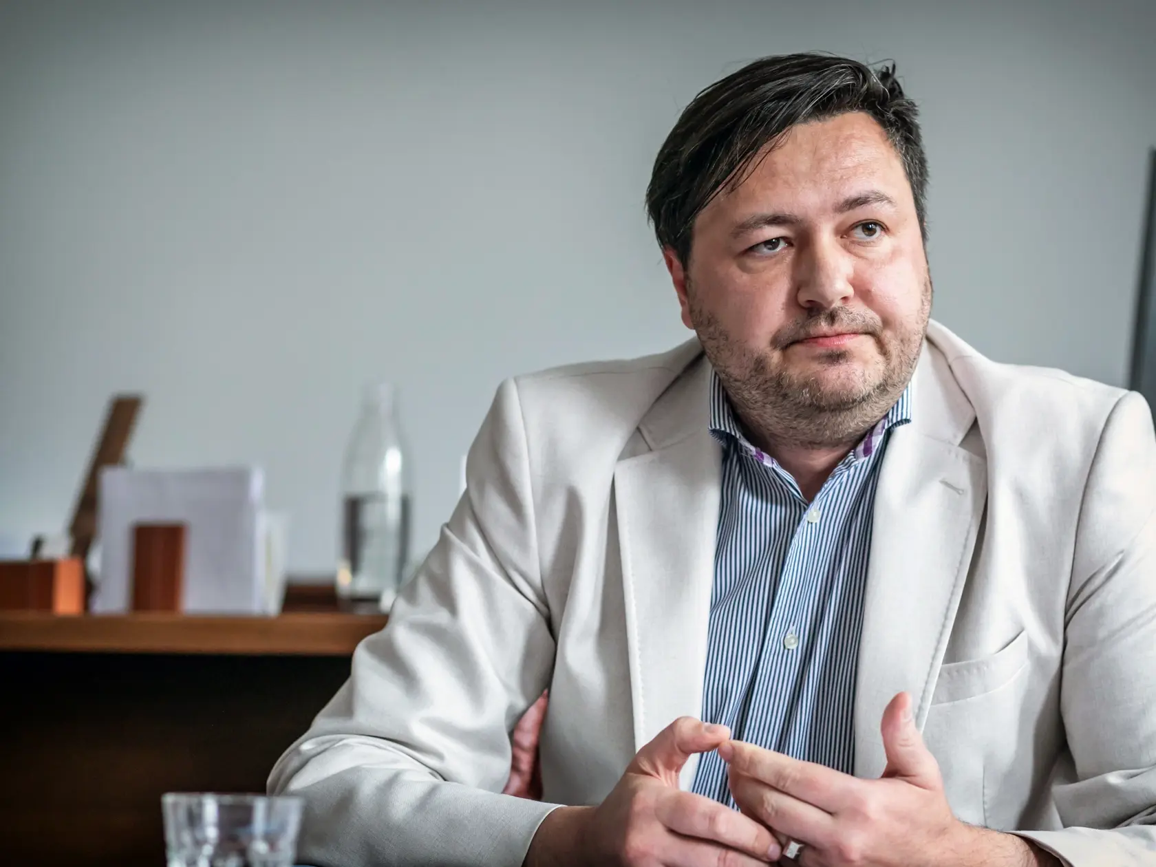 Na snímke je sudca Najvyššieho súdu JUDr. František Mozner - predseda trestnoprávneho kolégia.