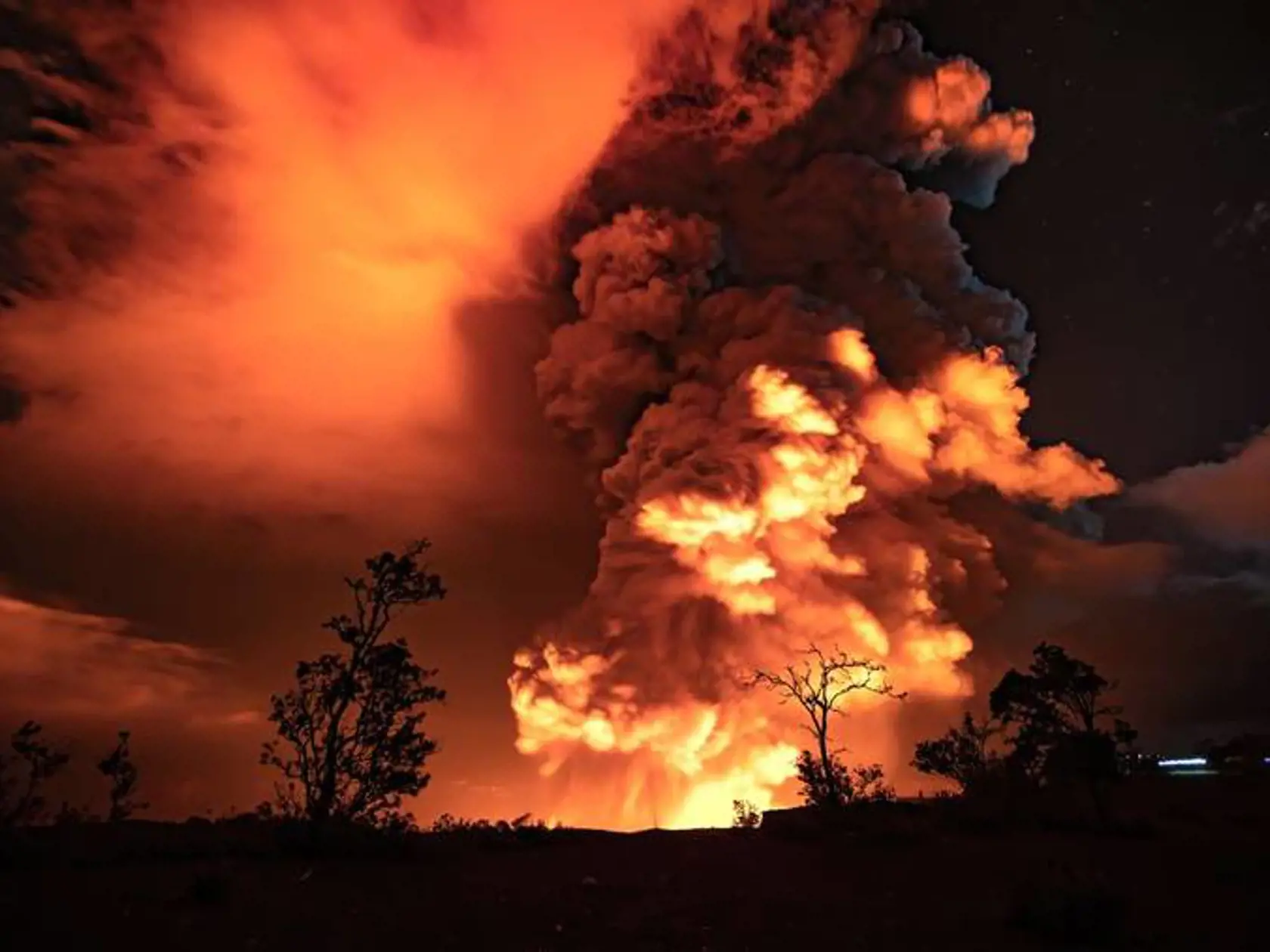 Erupcia havajskej sopky Kilauea spôsobila zemetrasenie s magnitúdou 4,4.