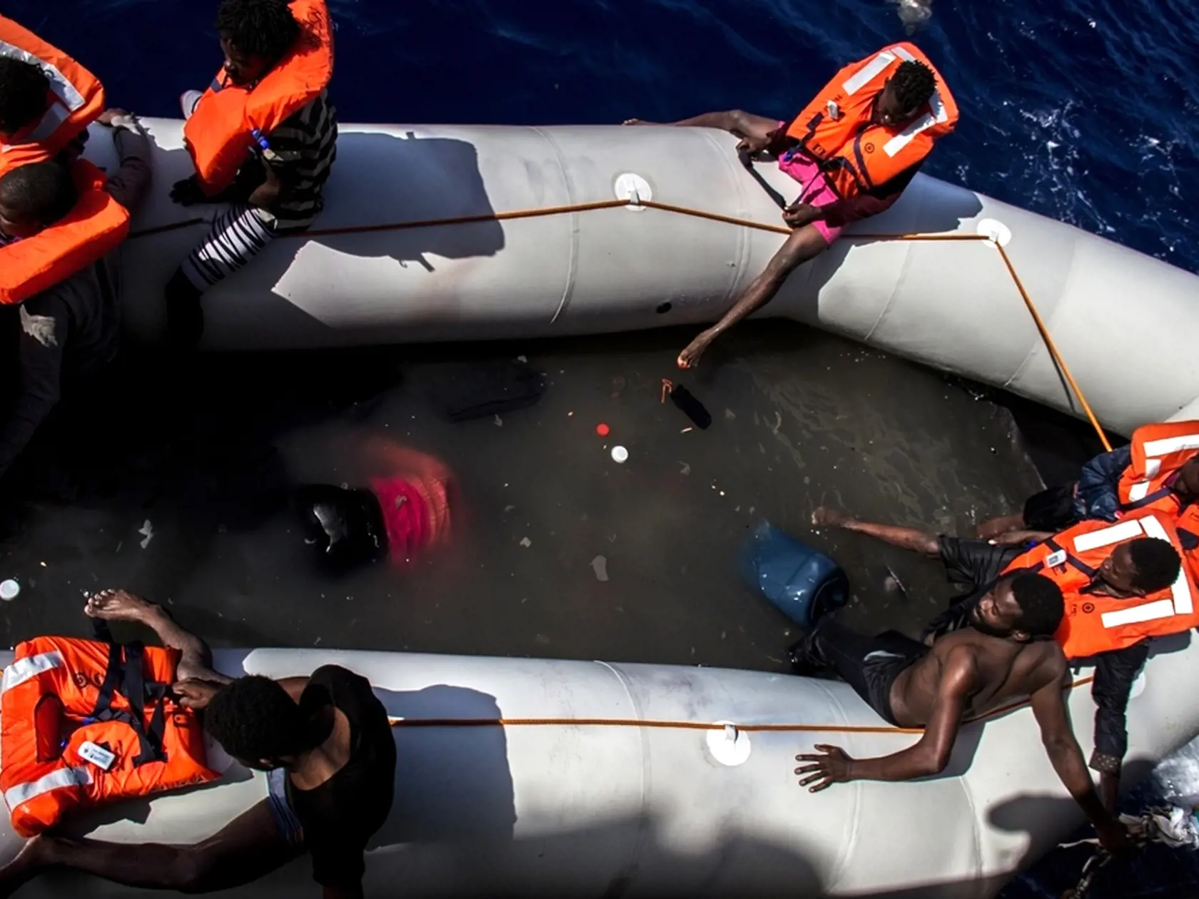 Migranti na ceste do Európy často riskujú životy.