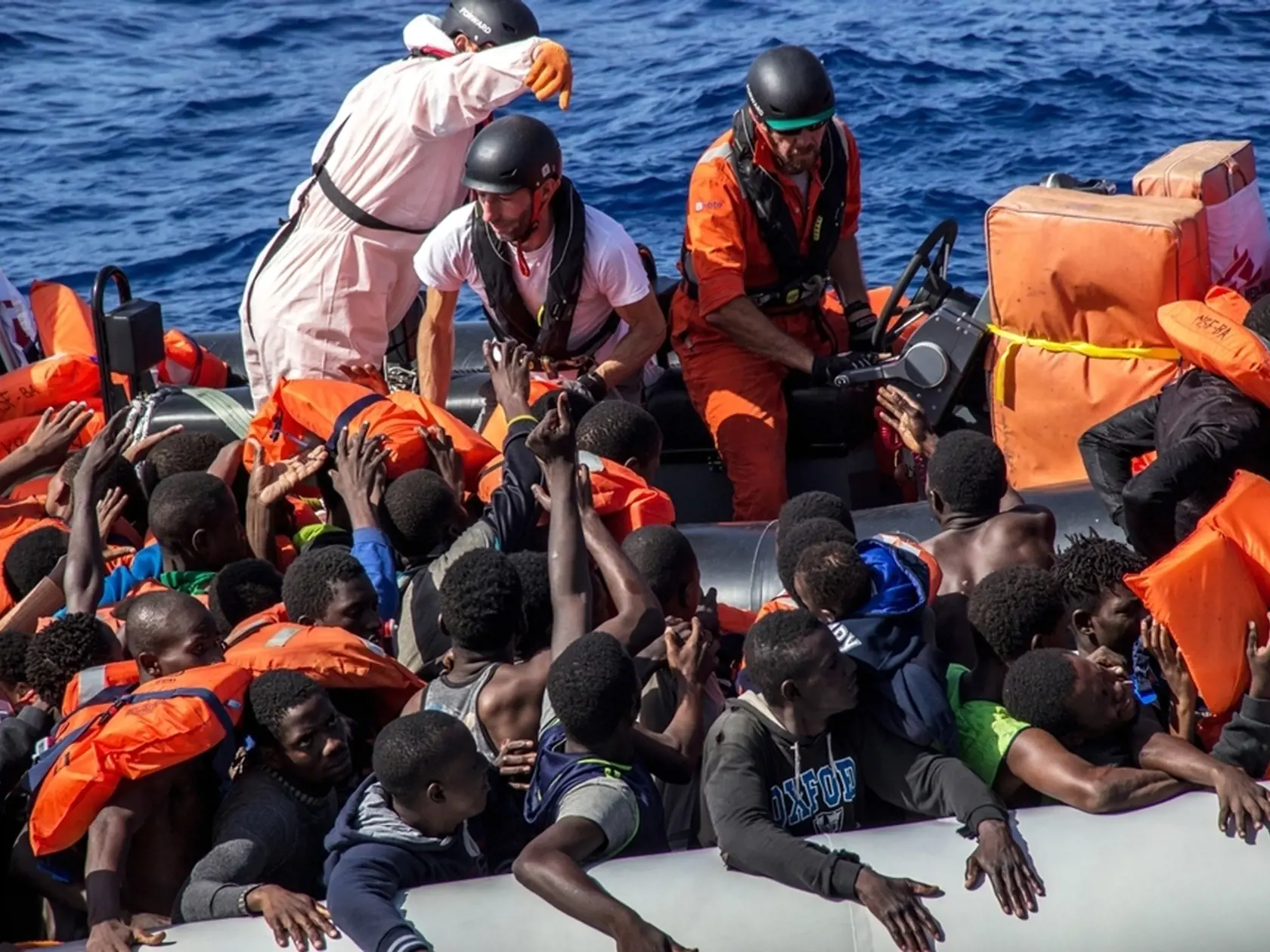 Migranti na ceste do Európy často riskujú životy.