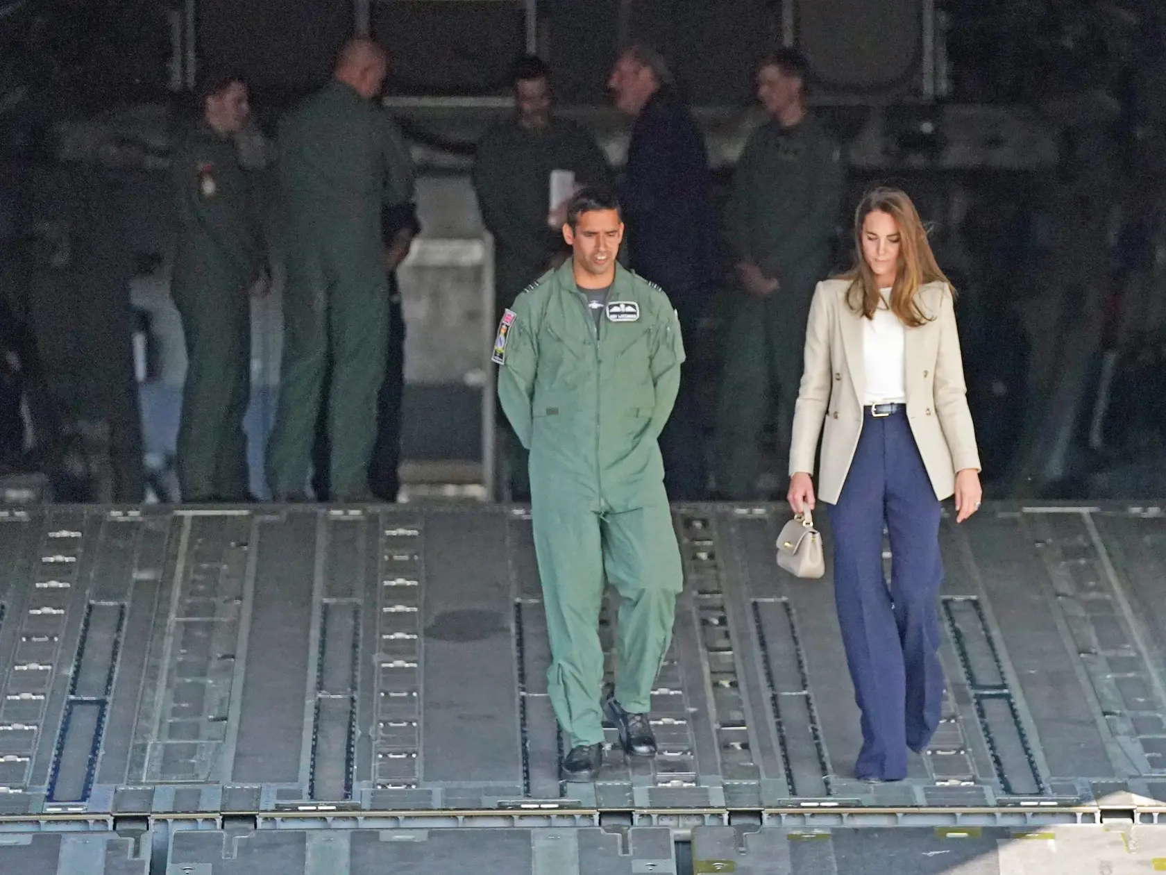 Kate Middleton sa stretla s vojakmi, ktorí pomáhali pri evakuáciách z Afganistanu.