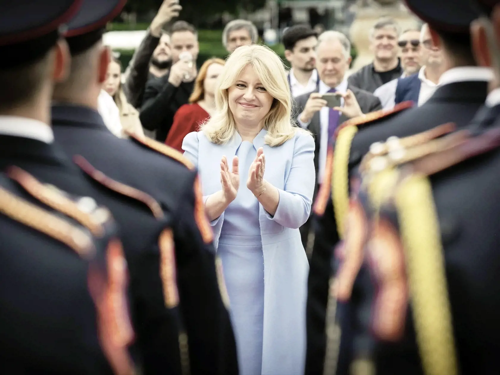 Aj takto sa ZUZANA ČAPUTOVÁ lúčila s funkciou prezidentky.
