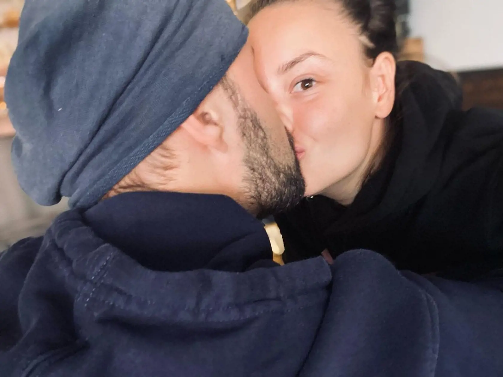 Dominika Kavaschová s priateľom Danom Fischerom