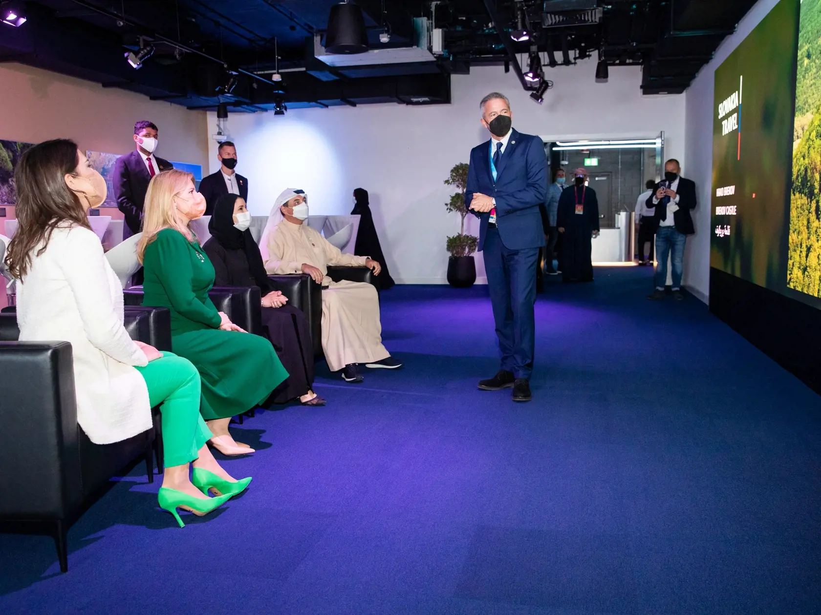 Prezidentka počas Slovenského národného dňa na EXPO v Dubaji.