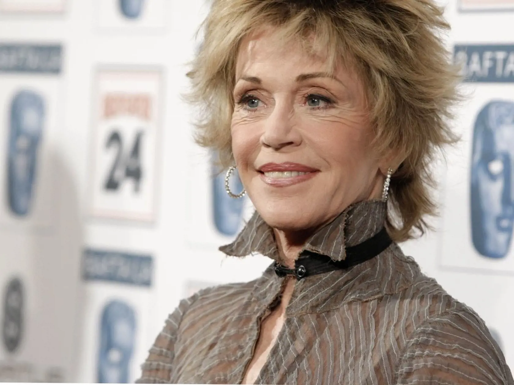 Herečka Jane Fonda.