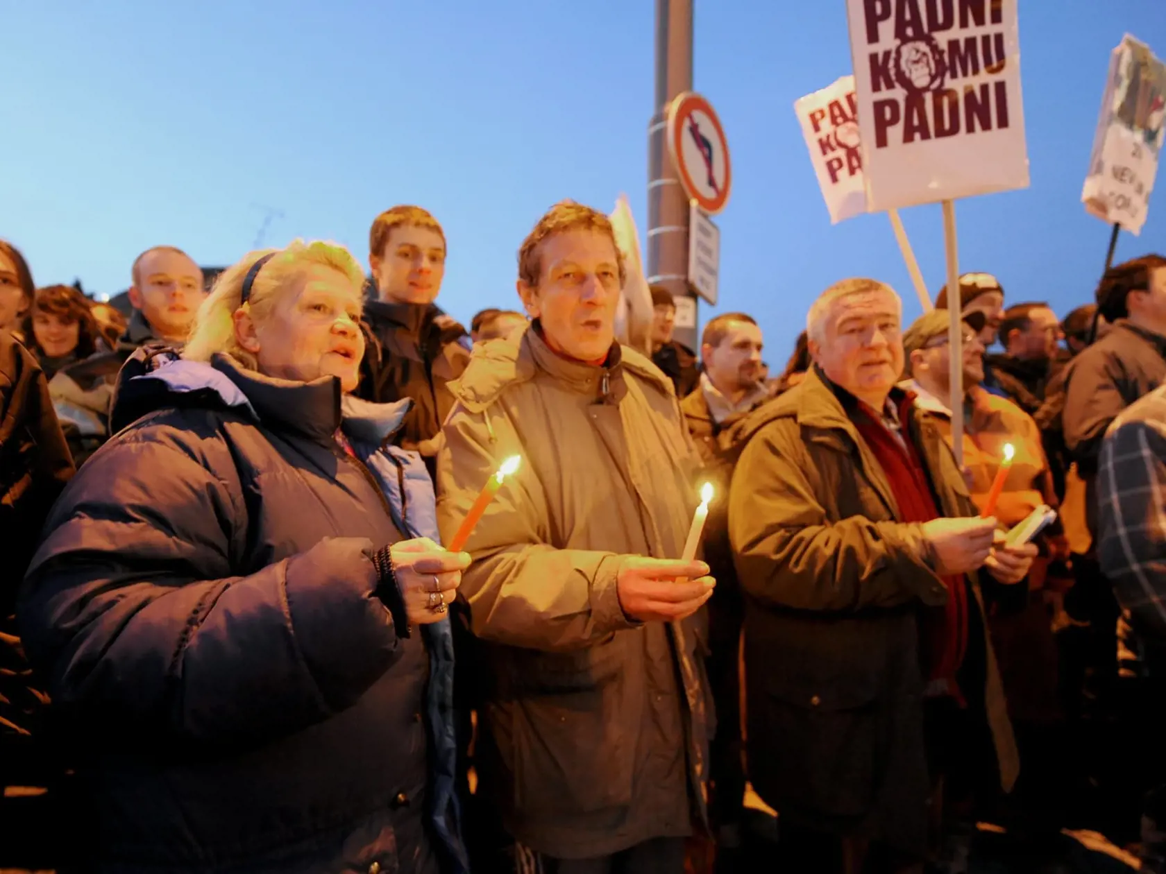 Protesty po vypuknutí kauzy Gorila.