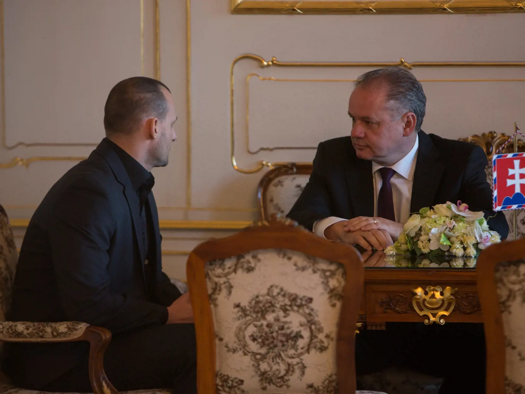 Prezident Kiska sa stretol s vyšetrovateľom Gajdošom.