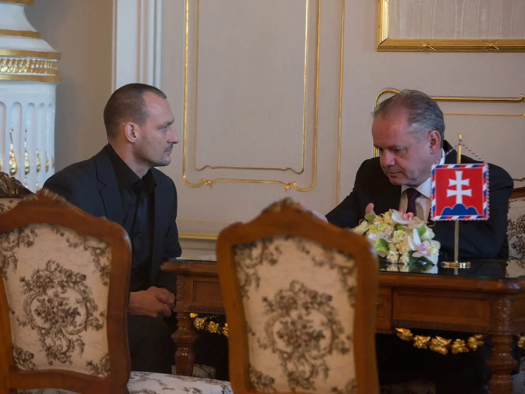 Prezident Kiska sa stretol s vyšetrovateľom Gajdošom.