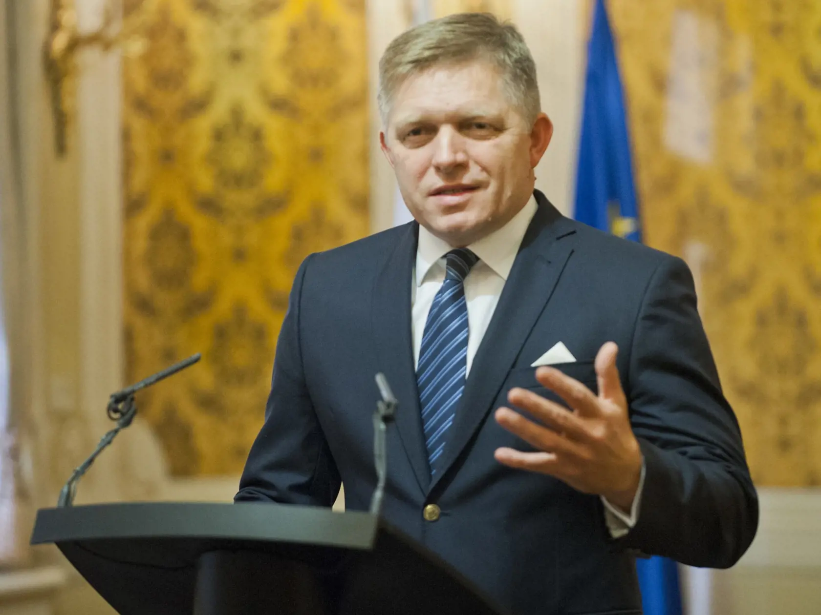 Premiér Robert Fico.