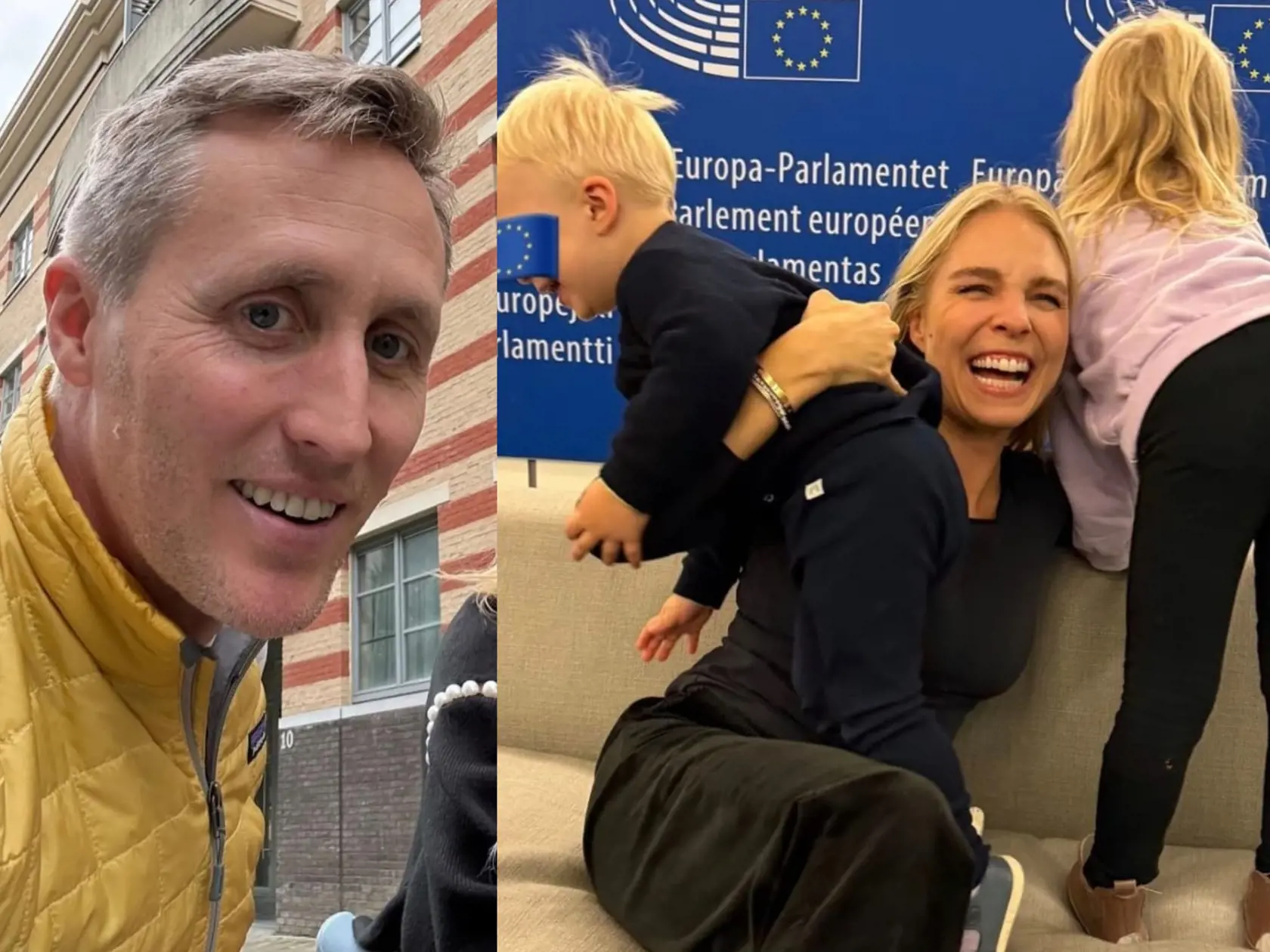 Matej Sajfa Cifra je už v Bruseli so svojou manželkou.
