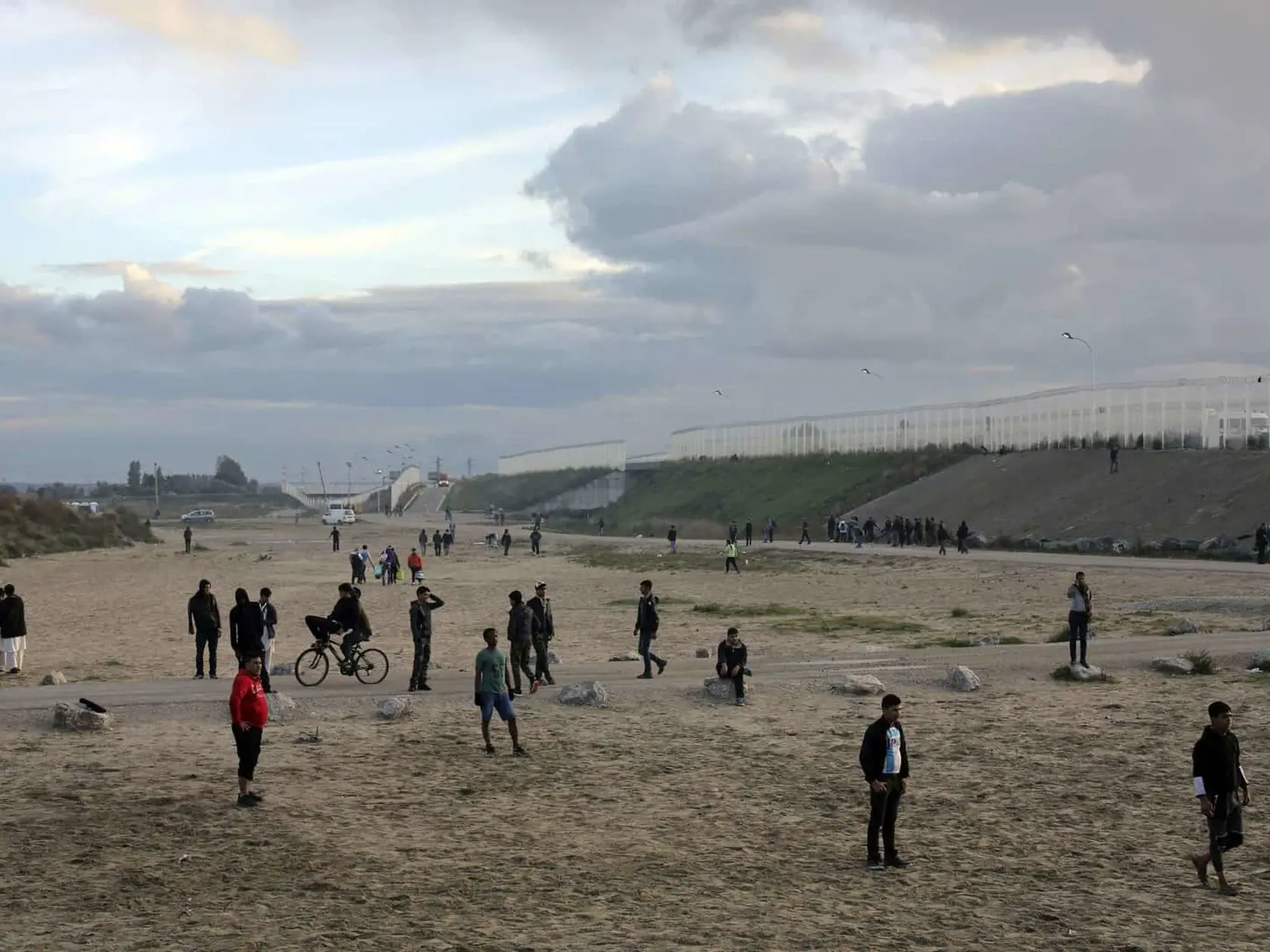 Migranti v Calais