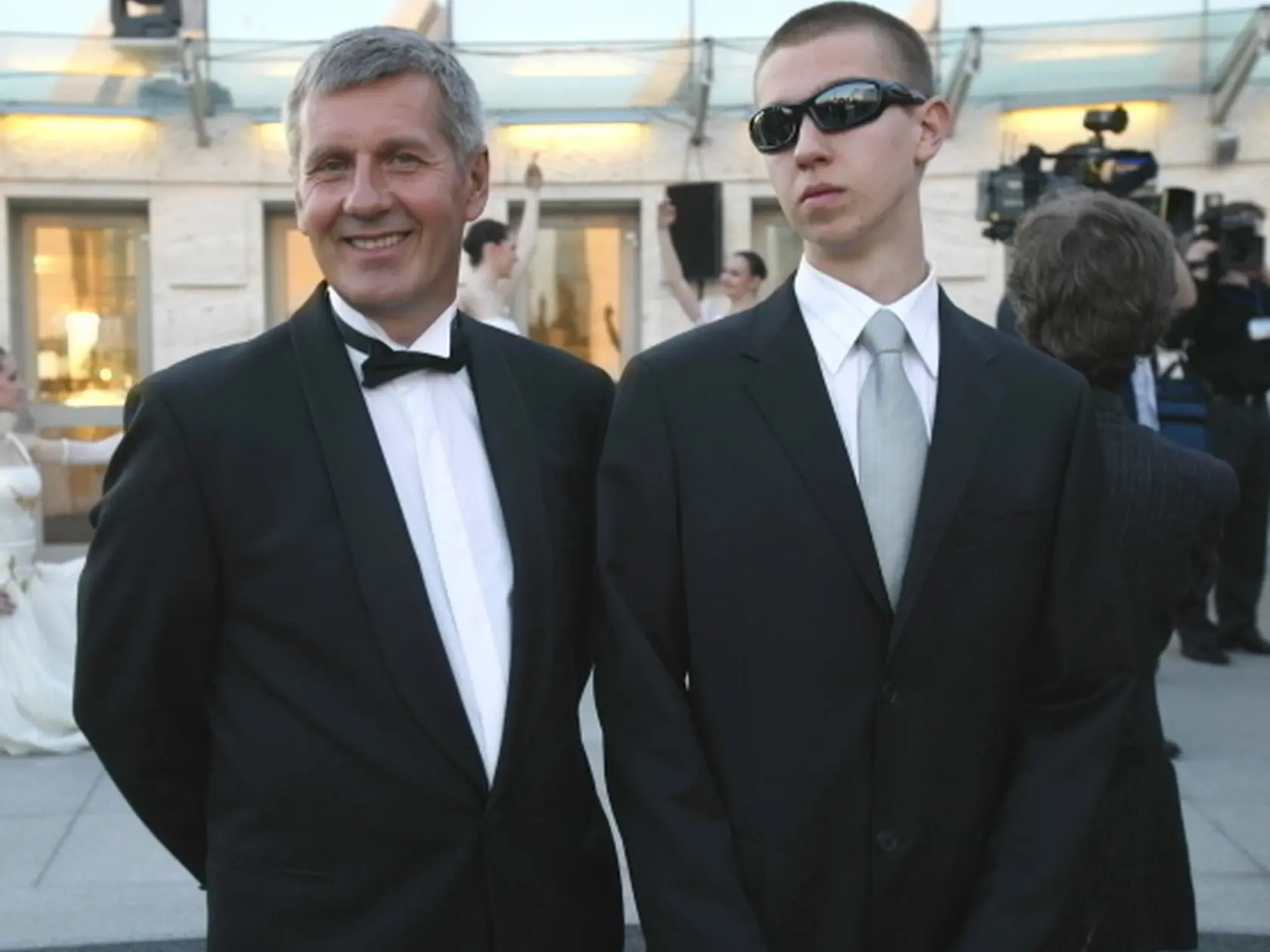 Ján Kroner (52) a syn Jakub (20).