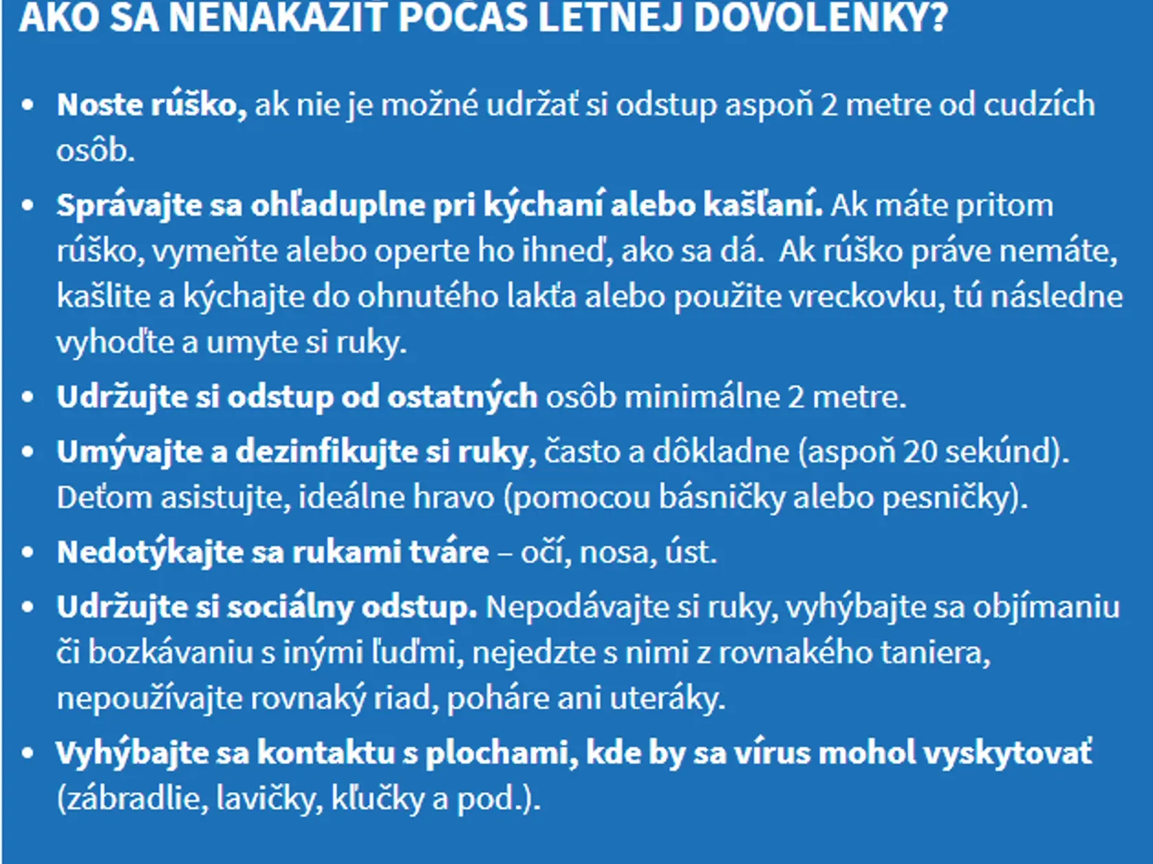 Tipy ako sa nenakaziť na dovolenke
