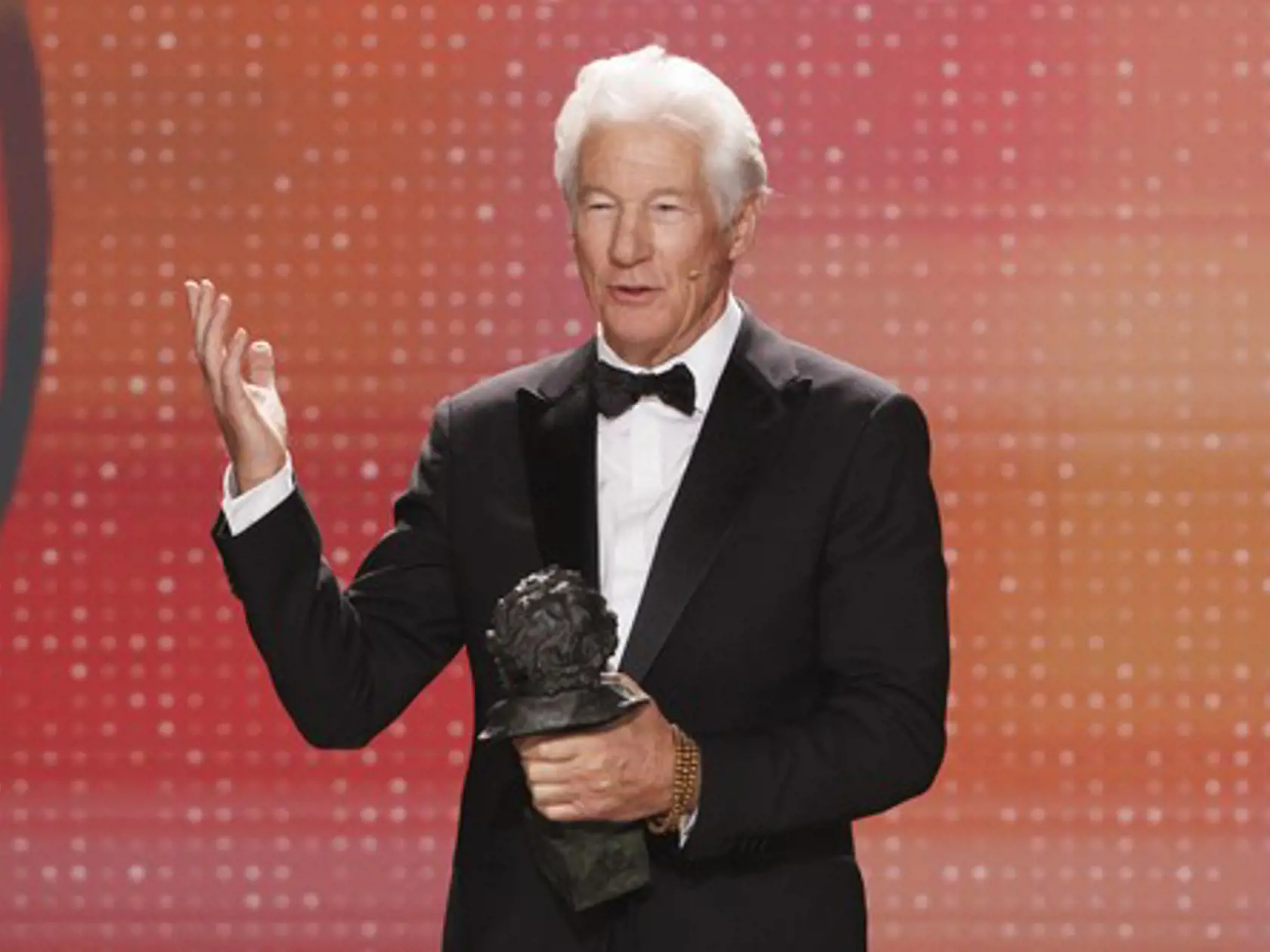 Richard Gere dnes - toto je najnovšia fotka herca z februára 2025.