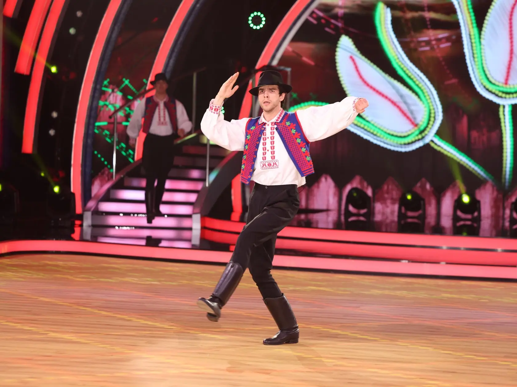8. kolo Let's Dance. Na snímke Kristián Baran a Dominika Rošková.