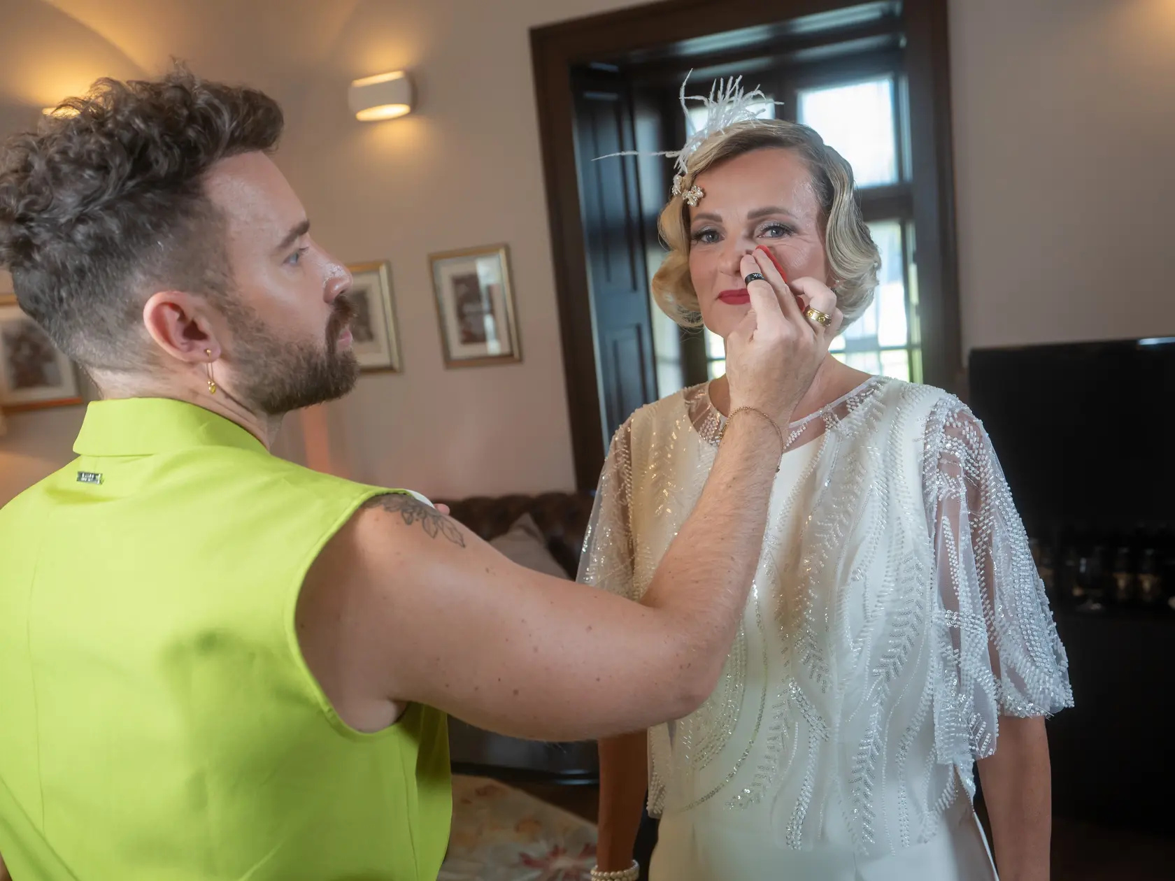 Monika zo šou Vezmeš si ma? počas príprav na svadbu.