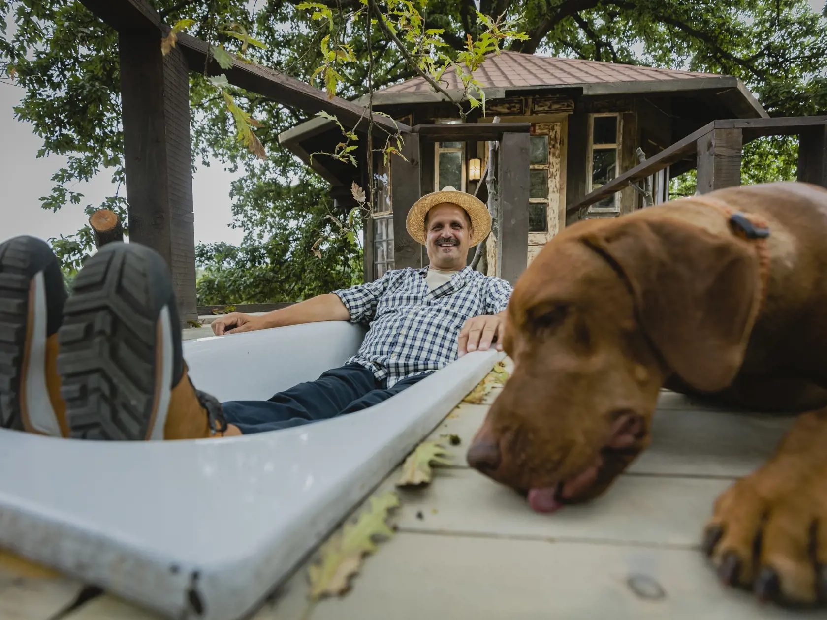 Na snímke hospodár celej série reality show Farma, Martin Bagar.