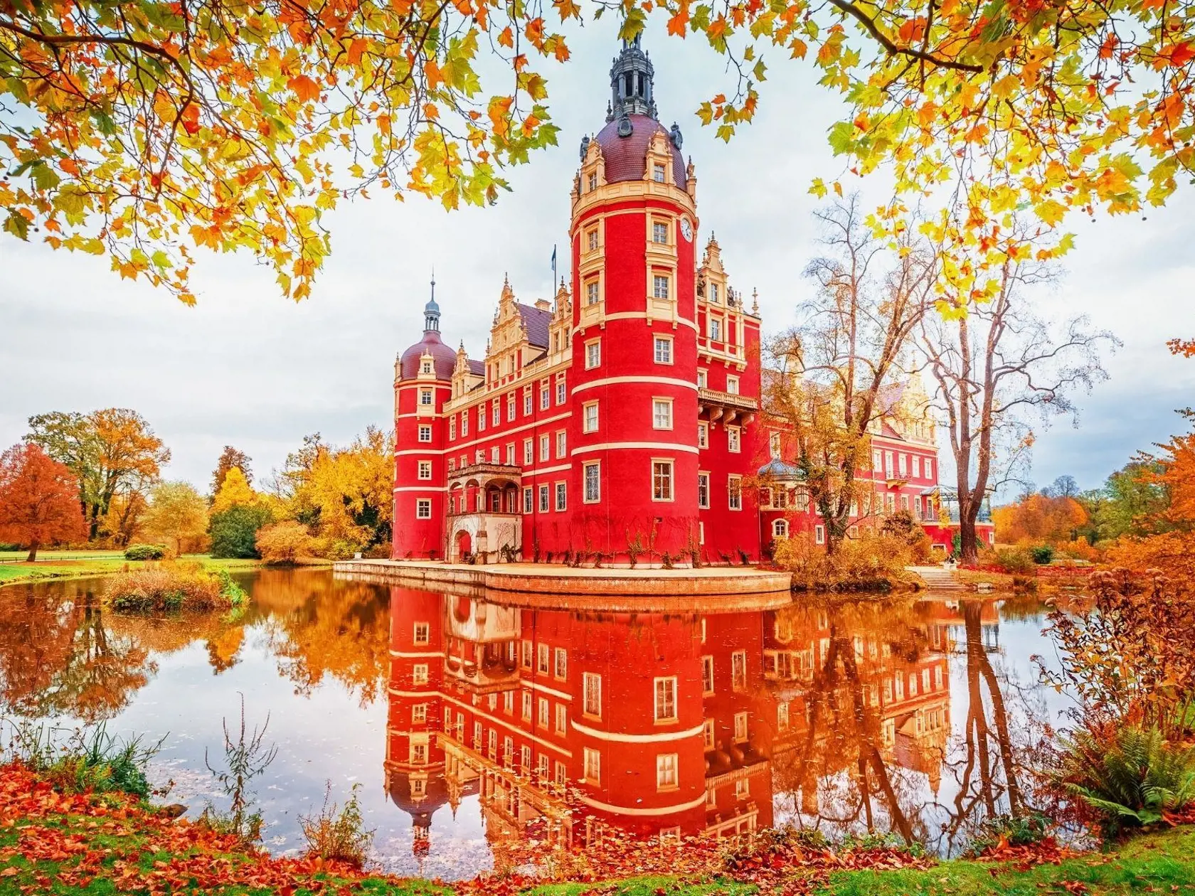 Zámok Muskau.