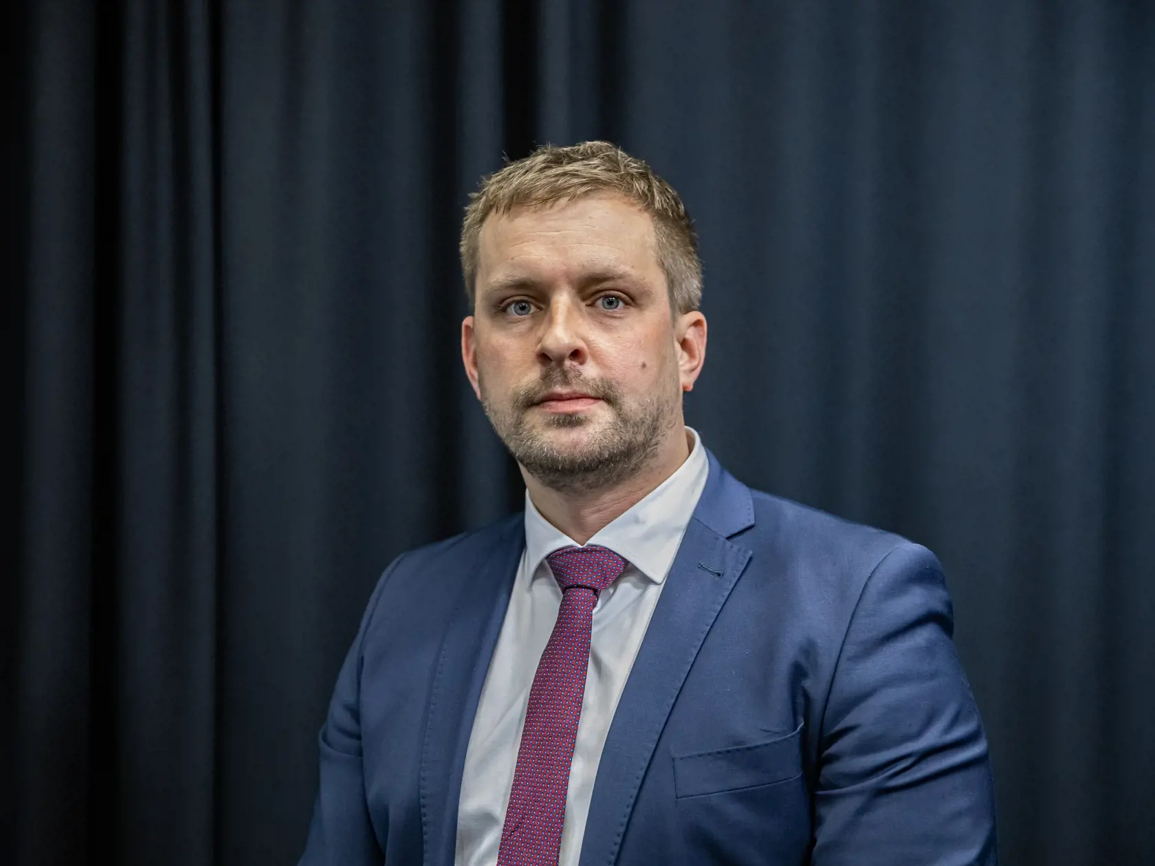 Na snímke je Kamil Šaško (Hlas-SD).