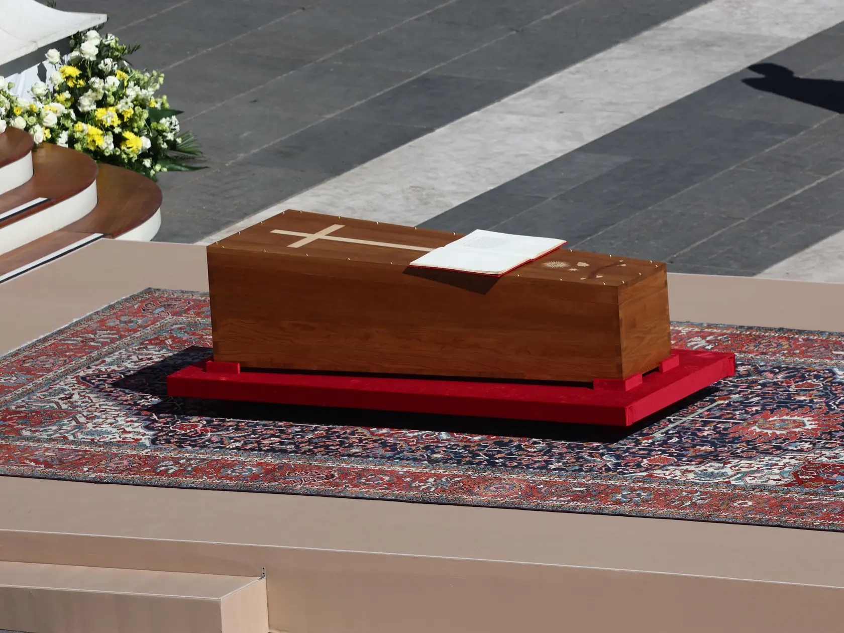 Pohreb pápeža Františka vo Vatikáne.