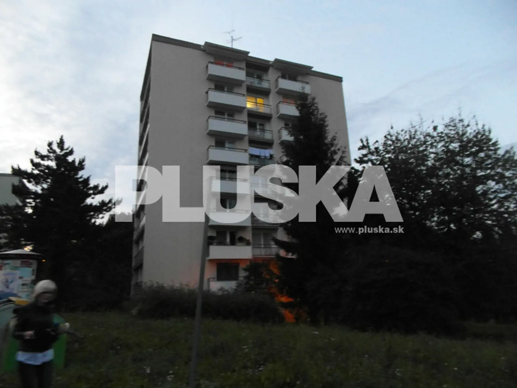 Nečakaná smrť Mira Hlinku: Panelák, v ktorom hokejista býval.