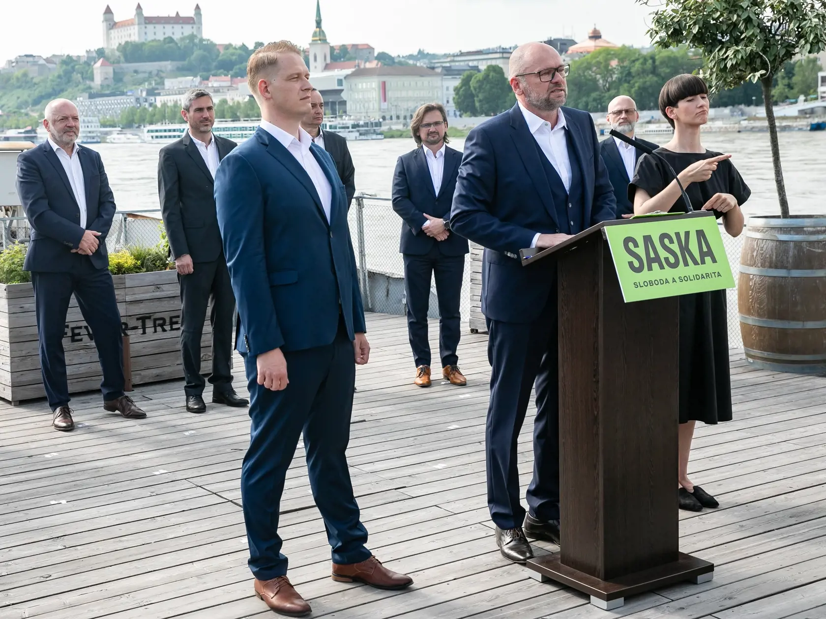 Predstavenie kandidatky strany Sloboda a Solidarita. Téma: Stretnutie našich TOP 30 kandidátov.
