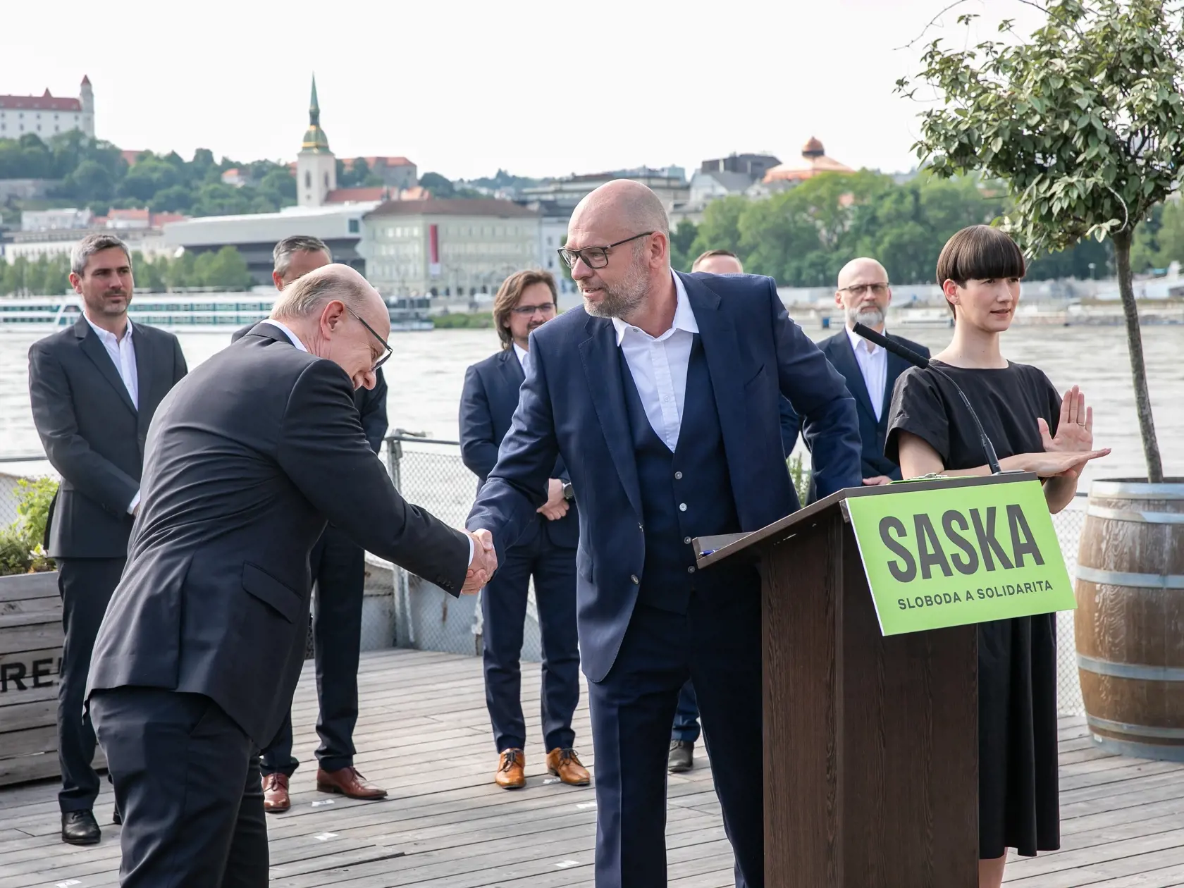 Predstavenie kandidatky strany Sloboda a Solidarita. Téma: Stretnutie našich TOP 30 kandidátov.