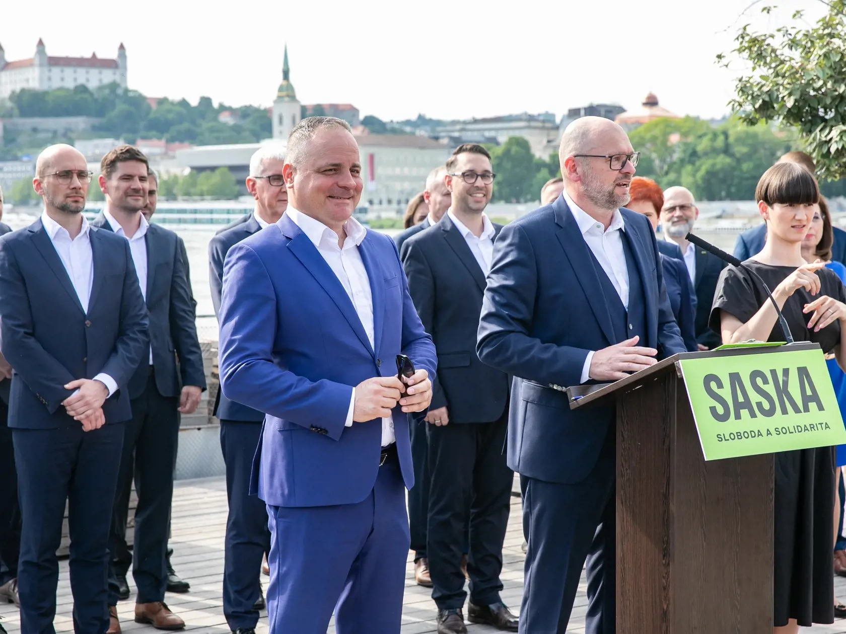 Predstavenie kandidatky strany Sloboda a Solidarita. Téma: Stretnutie našich TOP 30 kandidátov.