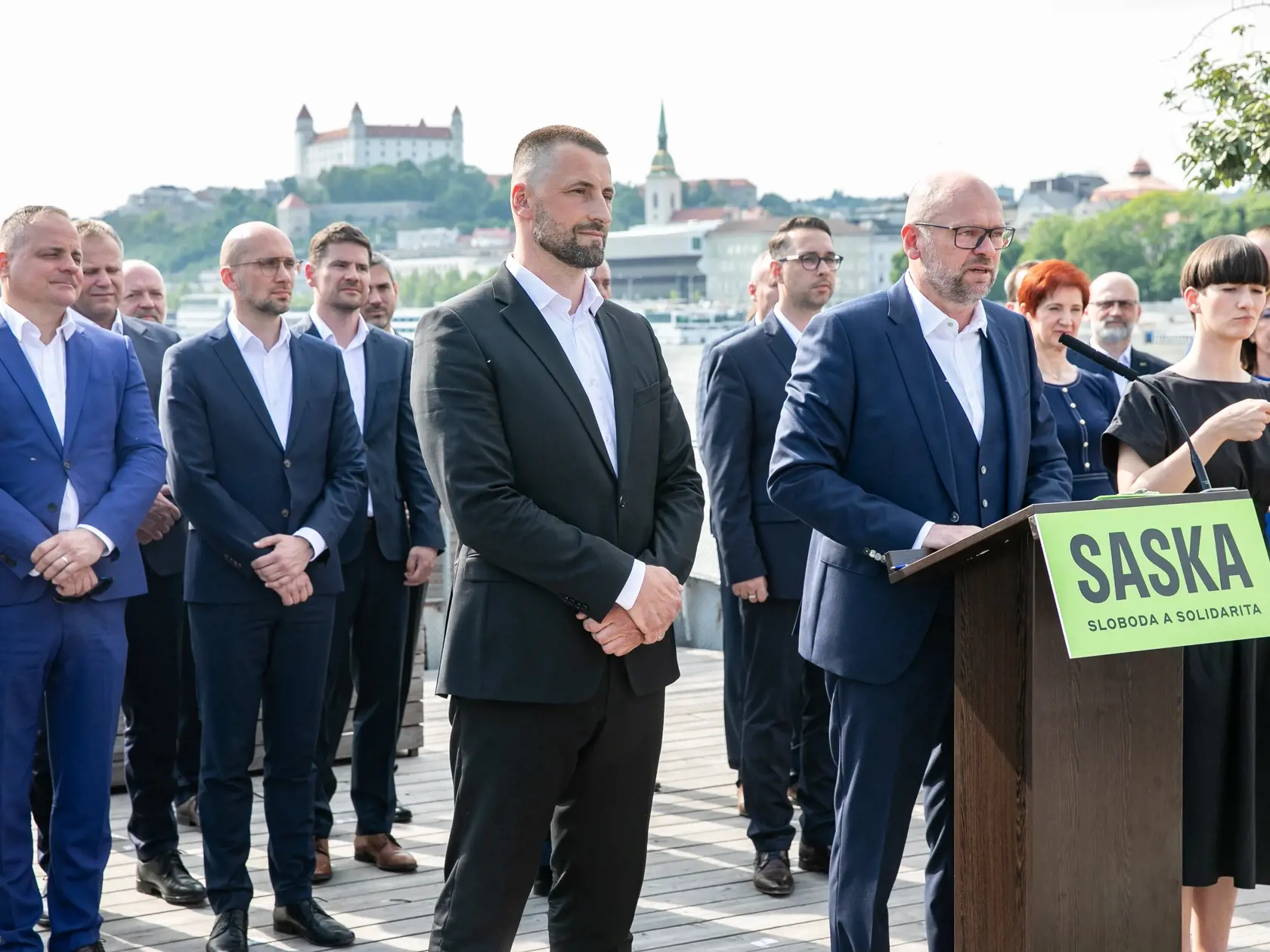 Predstavenie kandidatky strany Sloboda a Solidarita. Téma: Stretnutie našich TOP 30 kandidátov.