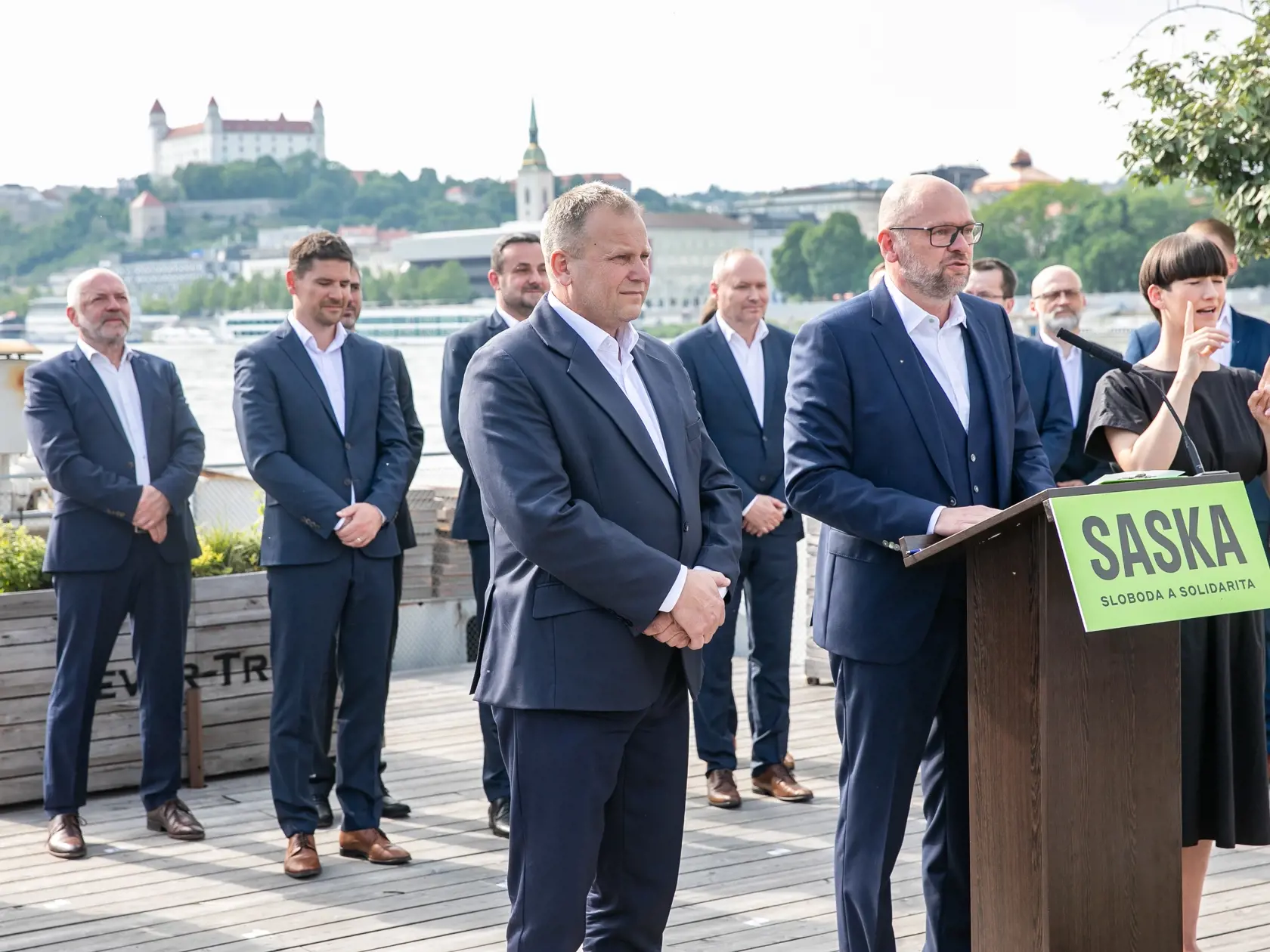 Predstavenie kandidatky strany Sloboda a Solidarita. Téma: Stretnutie našich TOP 30 kandidátov.