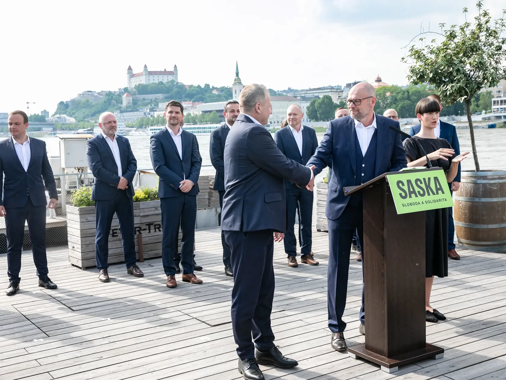Predstavenie kandidatky strany Sloboda a Solidarita. Téma: Stretnutie našich TOP 30 kandidátov.