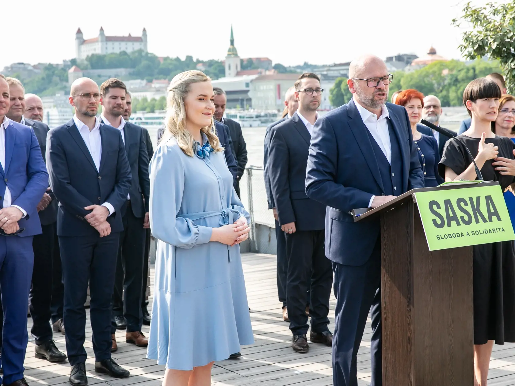 Predstavenie kandidatky strany Sloboda a Solidarita. Téma: Stretnutie našich TOP 30 kandidátov.