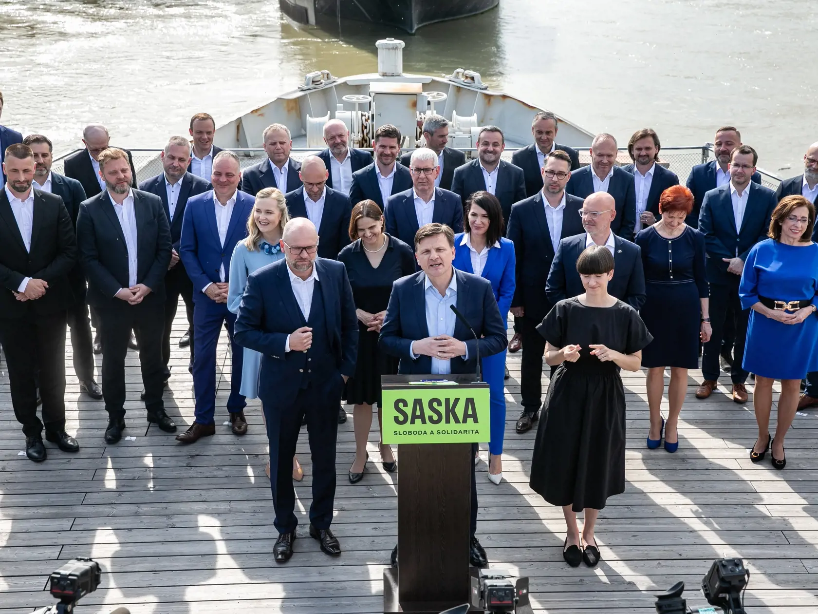 Predstavenie kandidatky strany Sloboda a Solidarita. Téma: Stretnutie našich TOP 30 kandidátov.